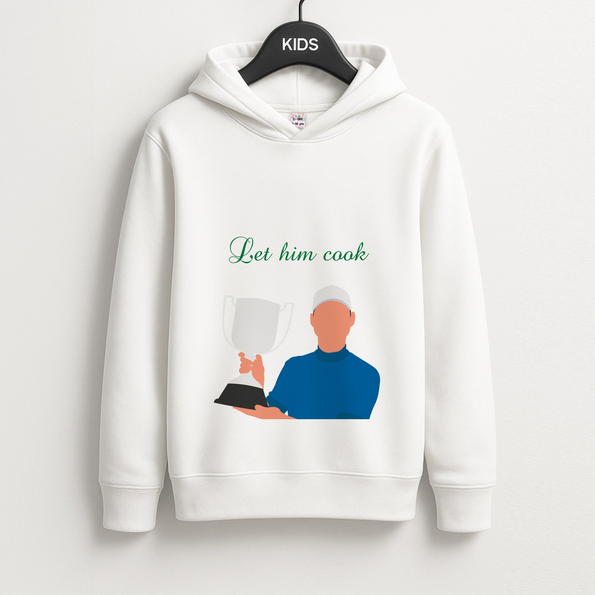 Let Him Cook Kids Hoodie