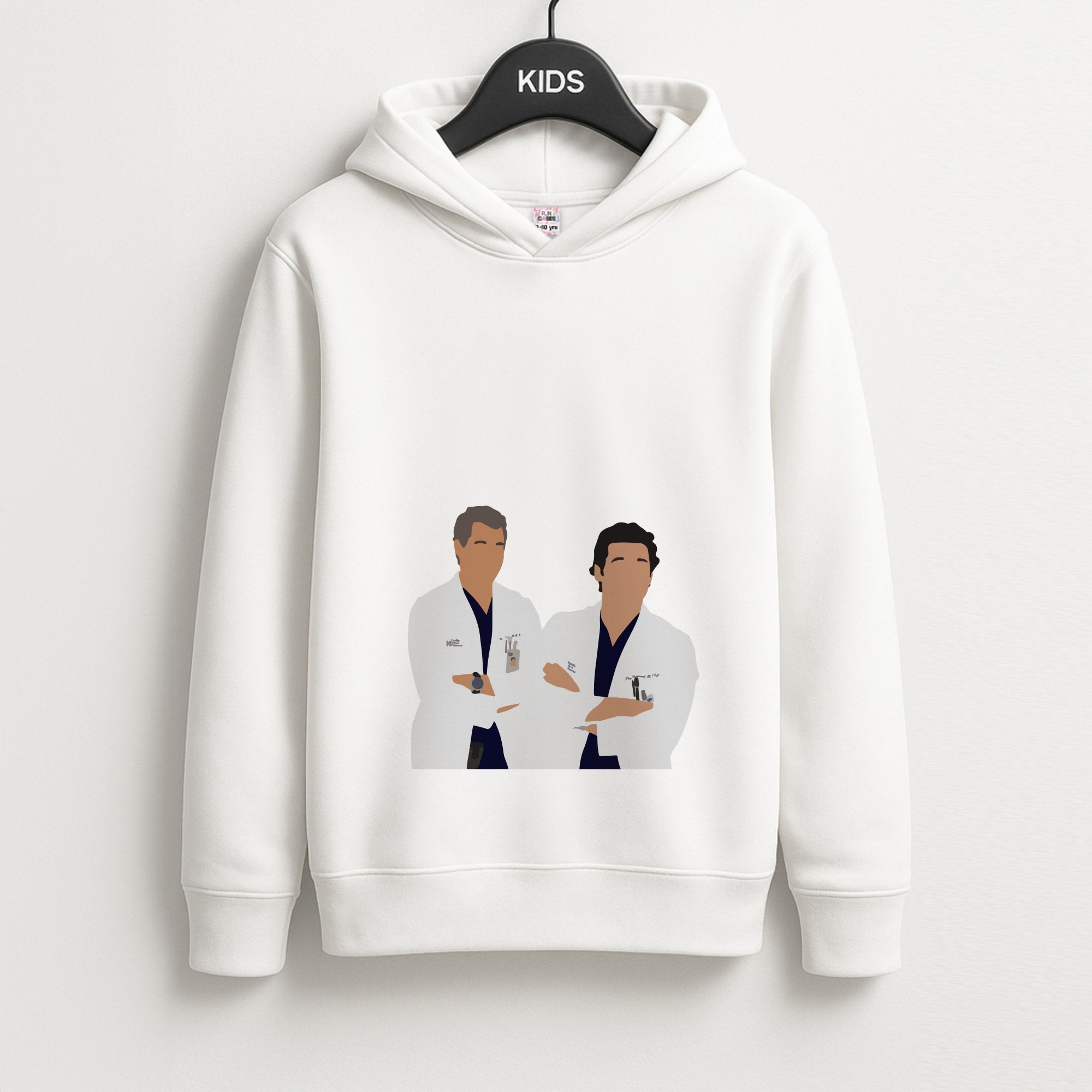 Two Doctors Arm Crossed - Grey's Unisex Kids Hoodie
