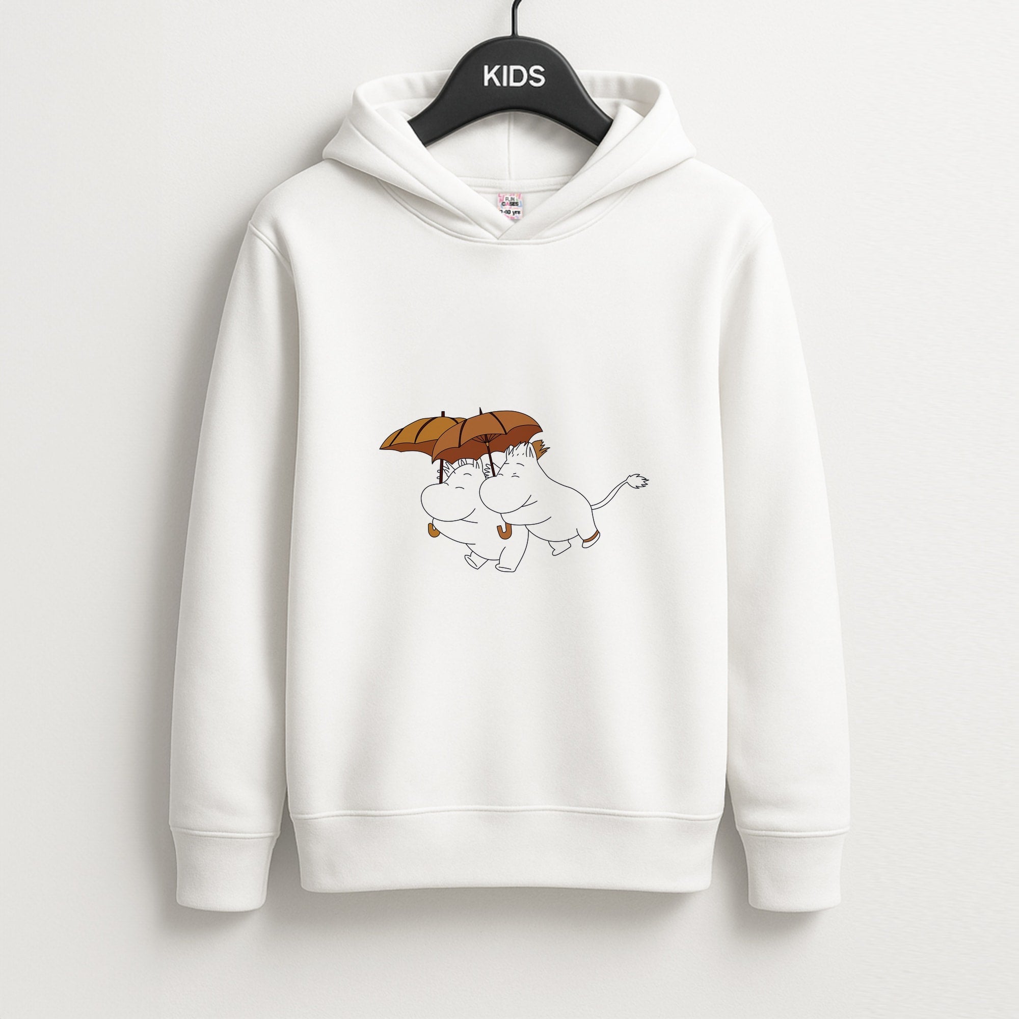 Moom Umbrellas Unisex Kids Hoodie