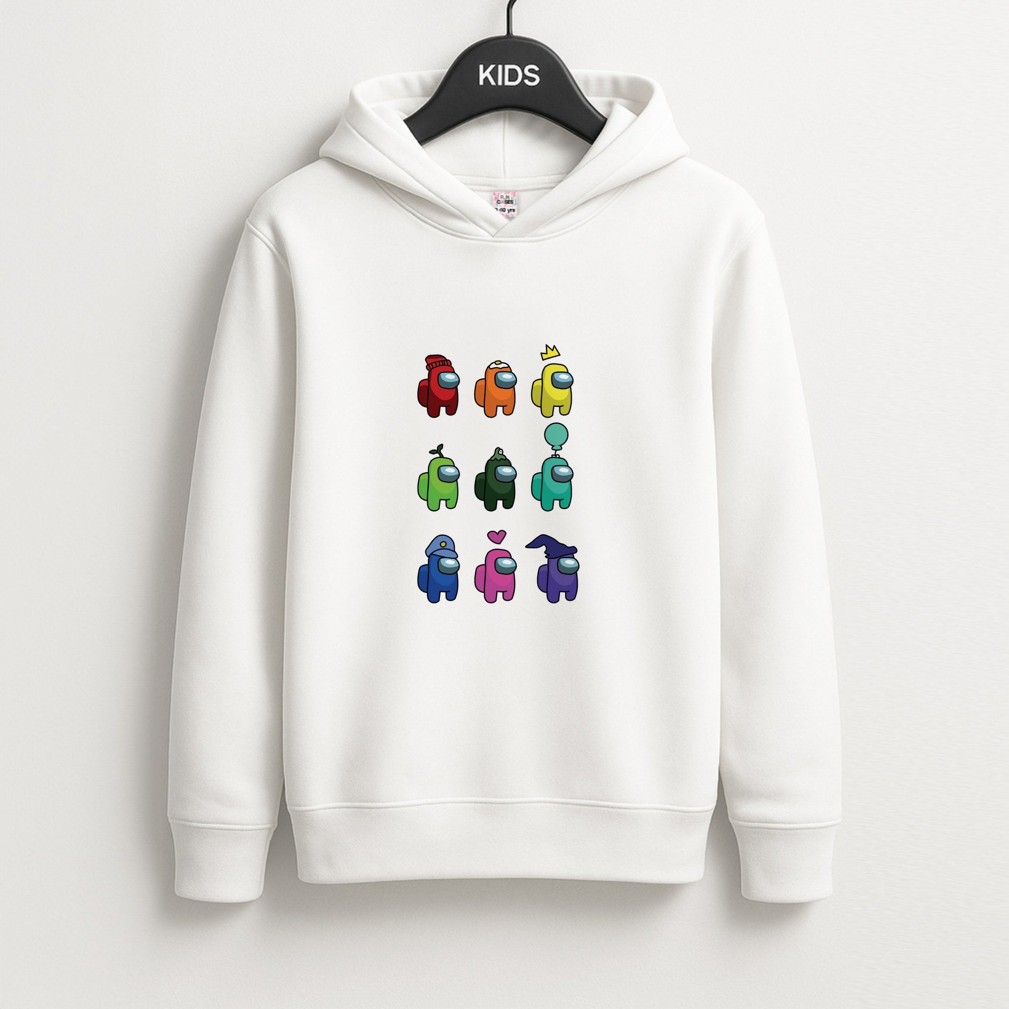 Among Gaming characters Unisex Kids Hoodie
