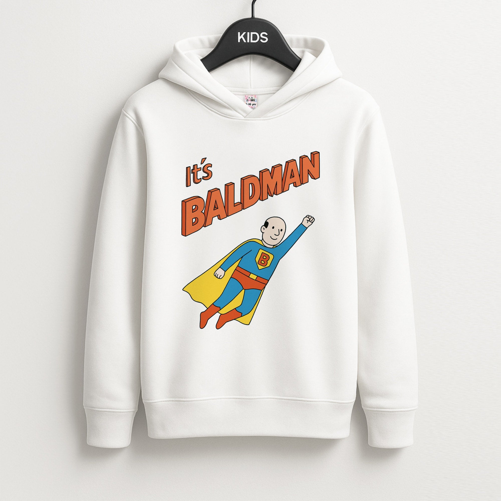 It's Baldman - Father's Day Kids Hoodie