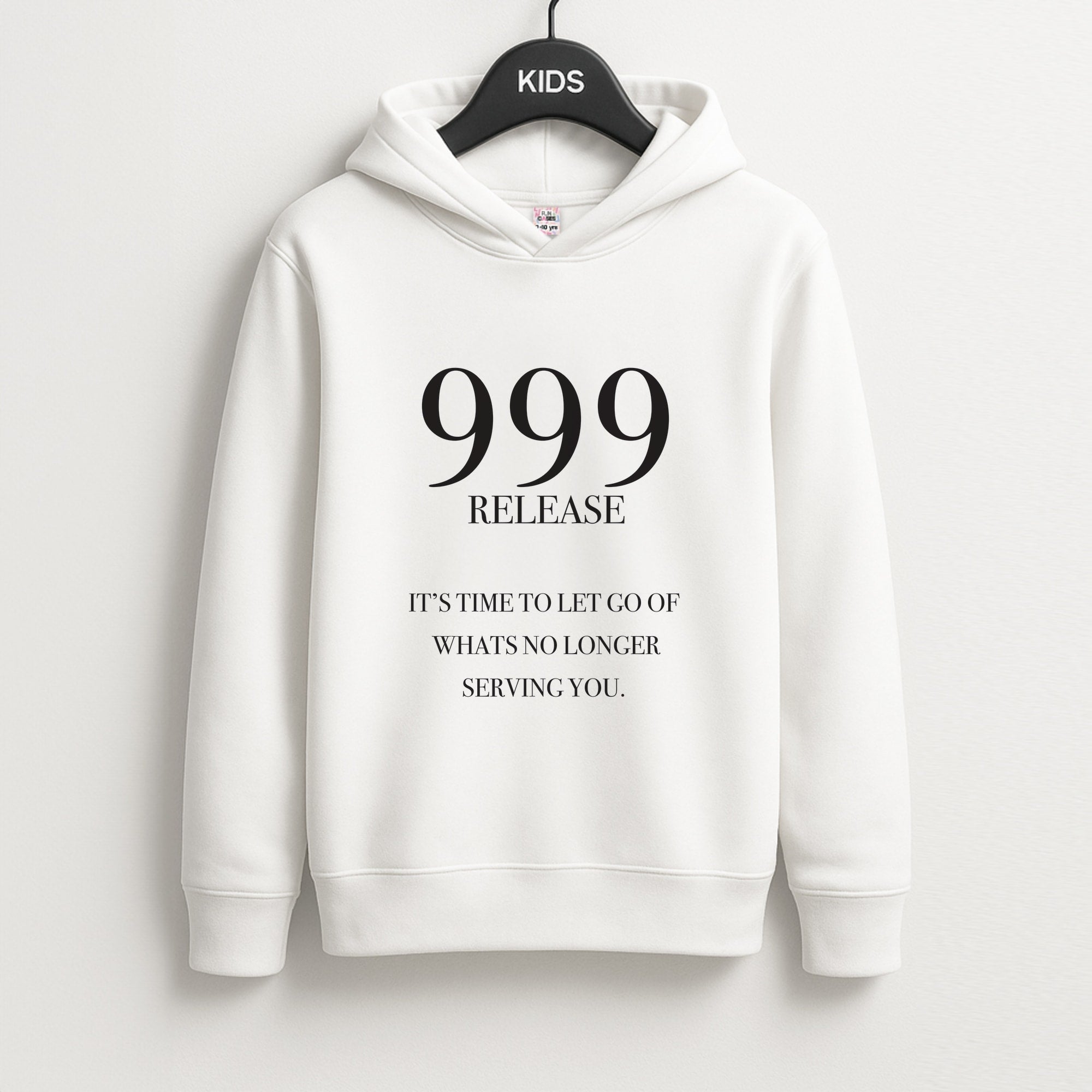 999 - Angel Numbers Unisex Kids Hoodie