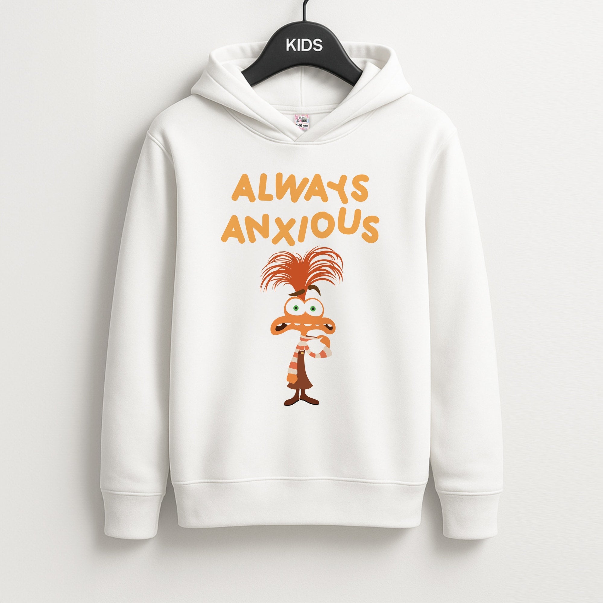 Always Anxious - Inside Out Unisex Kids Hoodie