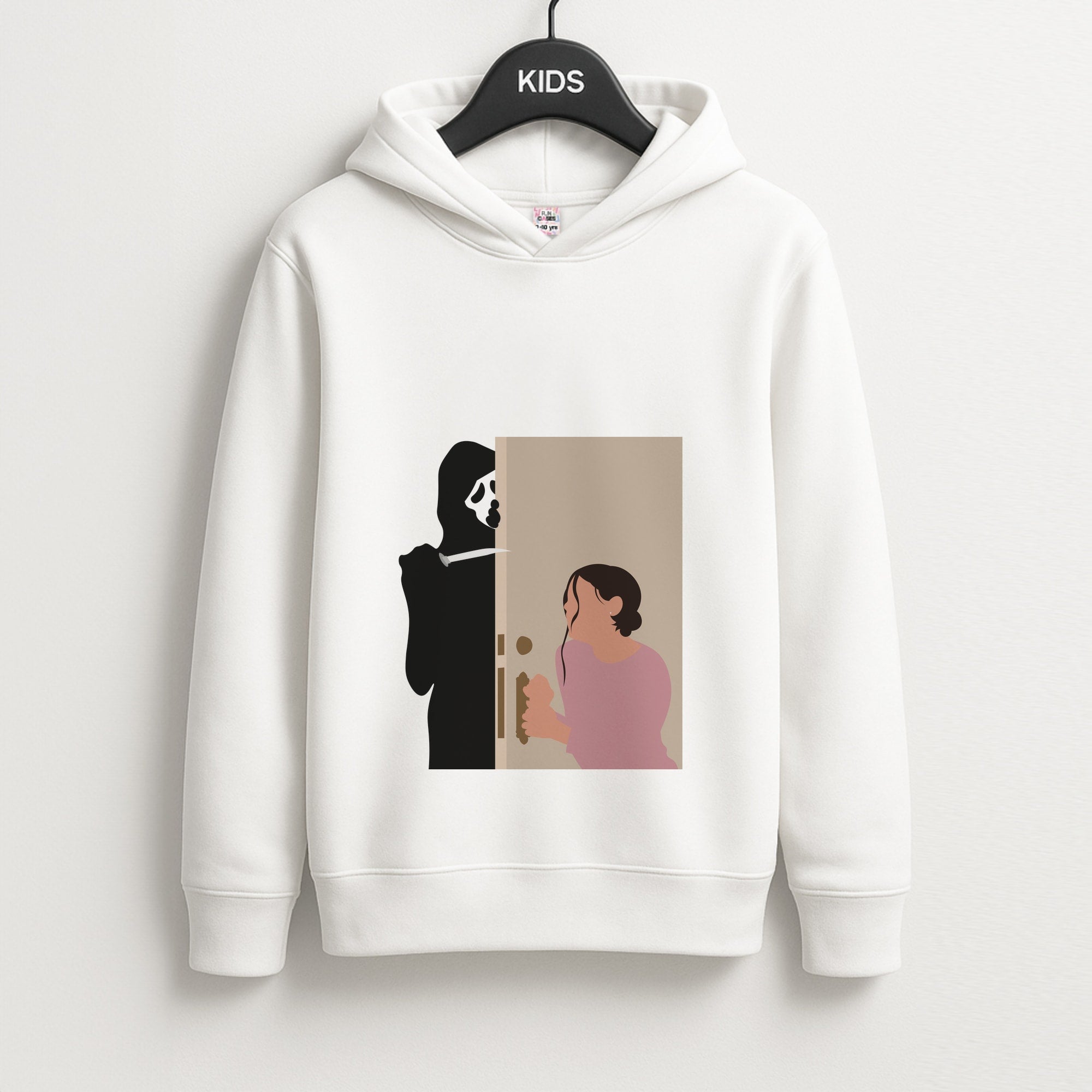 Tara And Ghostface - Scream Unisex Kids Hoodie