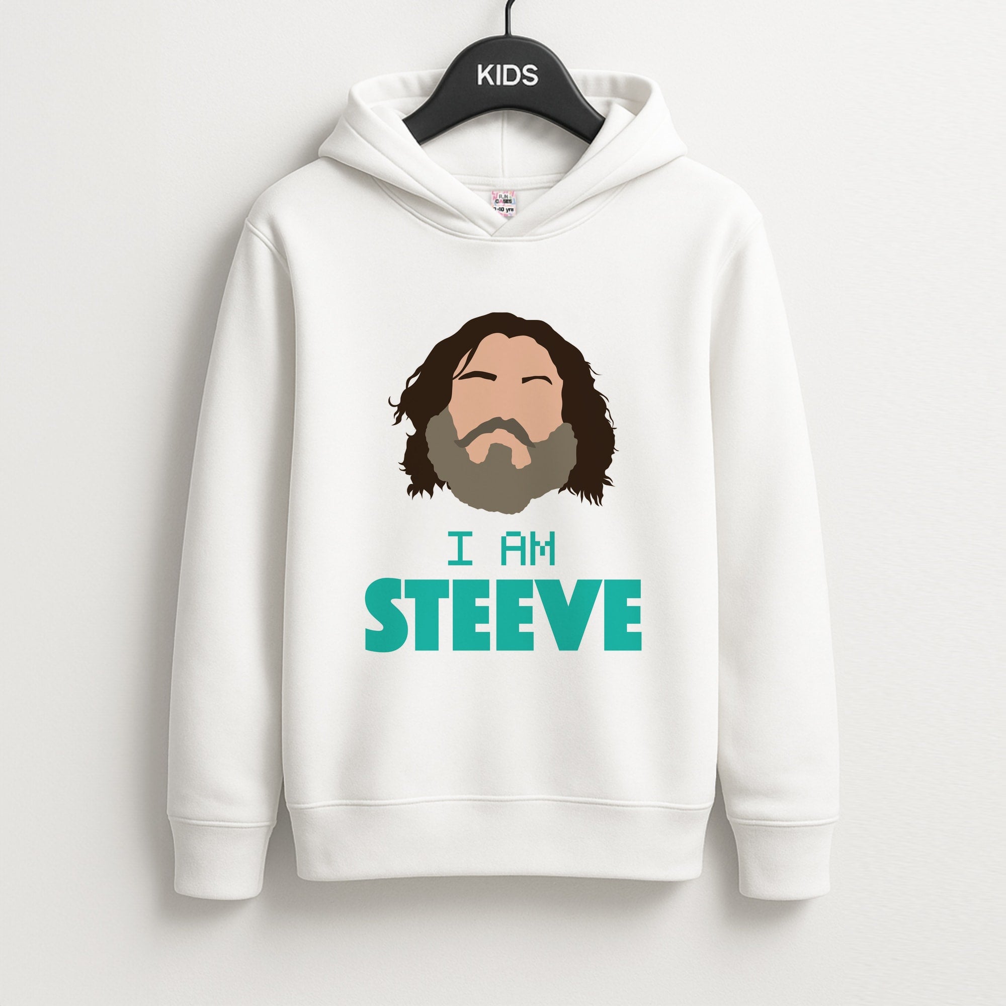 Jack I Am Steve Unisex Kids Hoodie