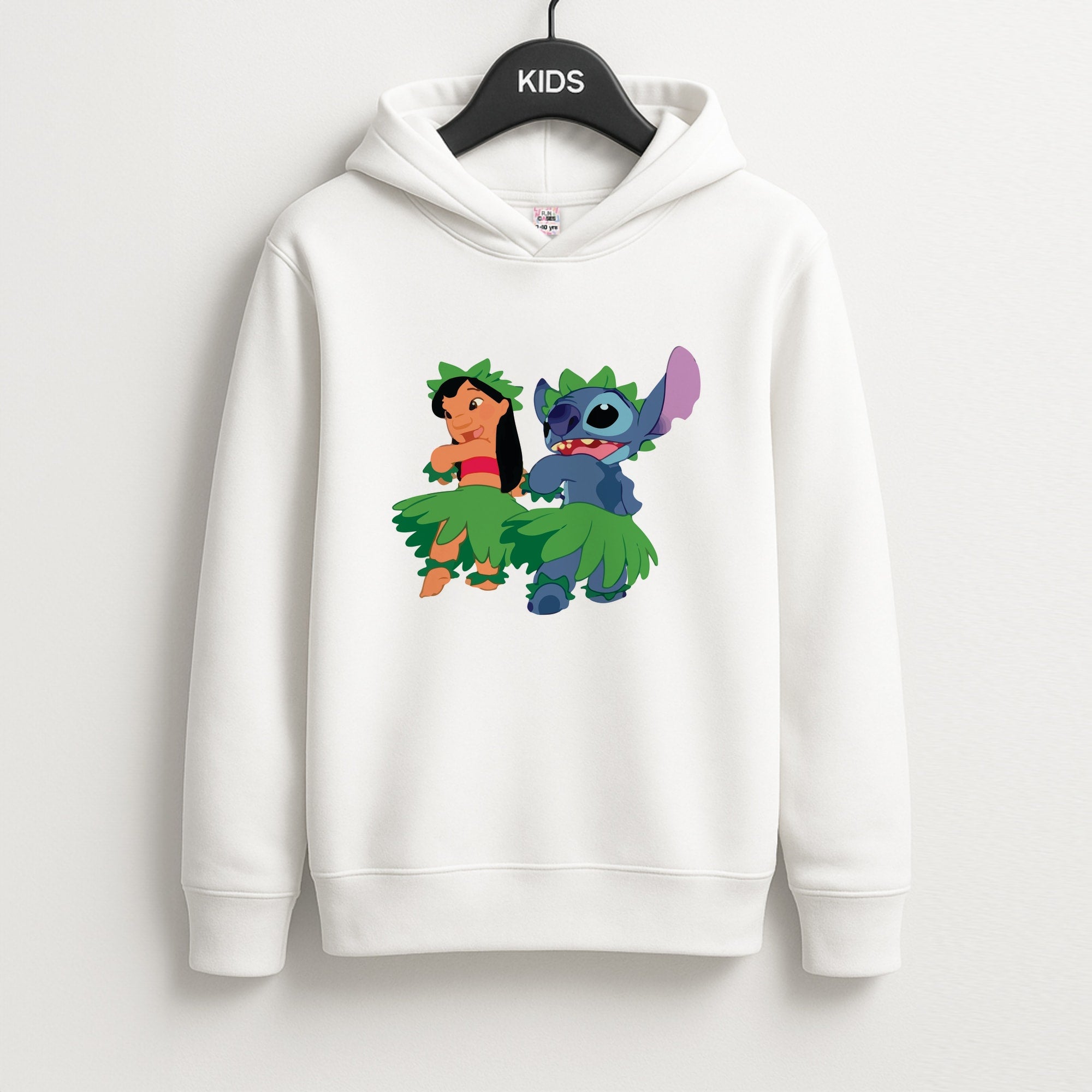 Lilo And Alien Blue Hoola Kids Hoodie