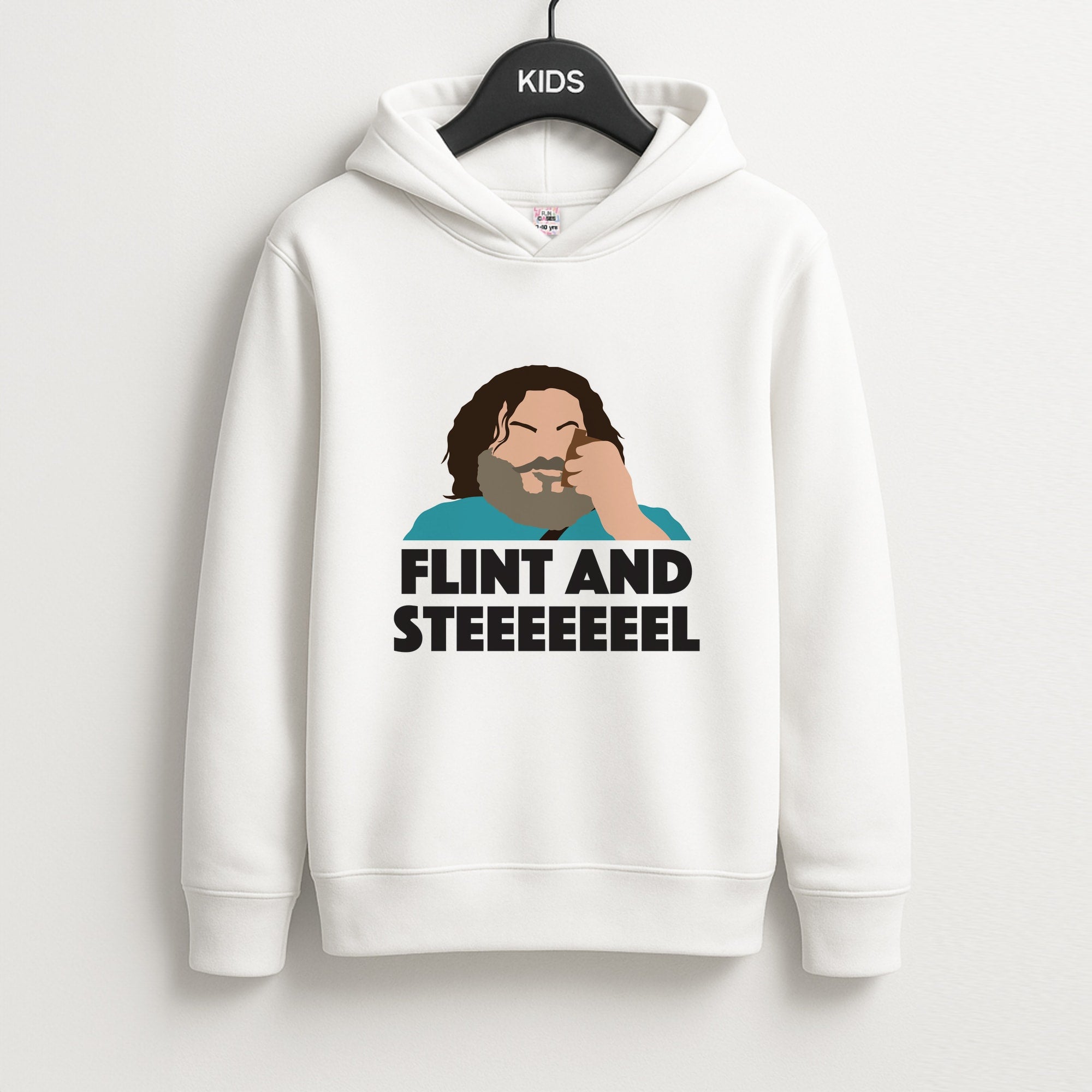 Flint And Steel Unisex Kids Hoodie