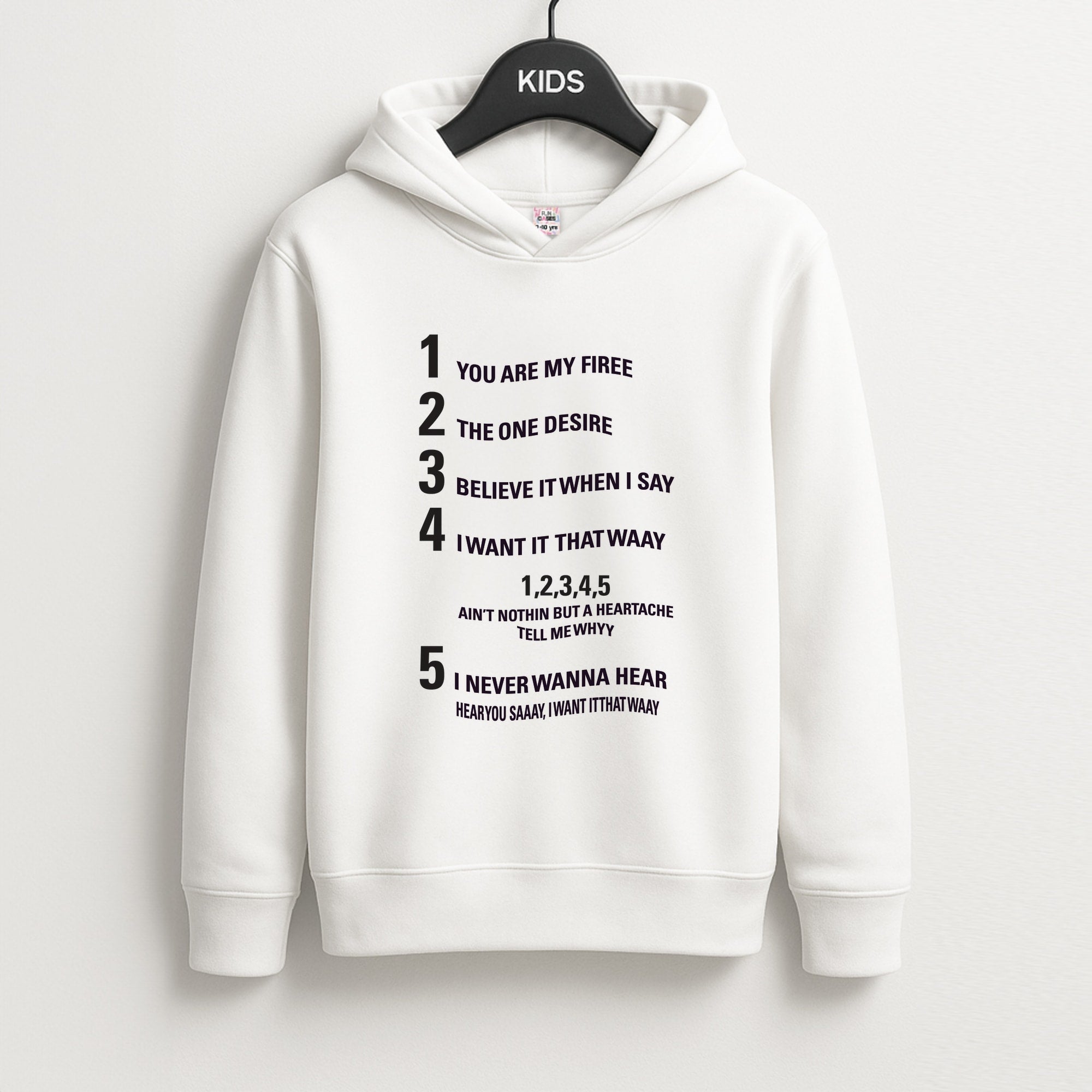 I Want It That Way - Brooklyn Nine-Nine Unisex Kids Hoodie