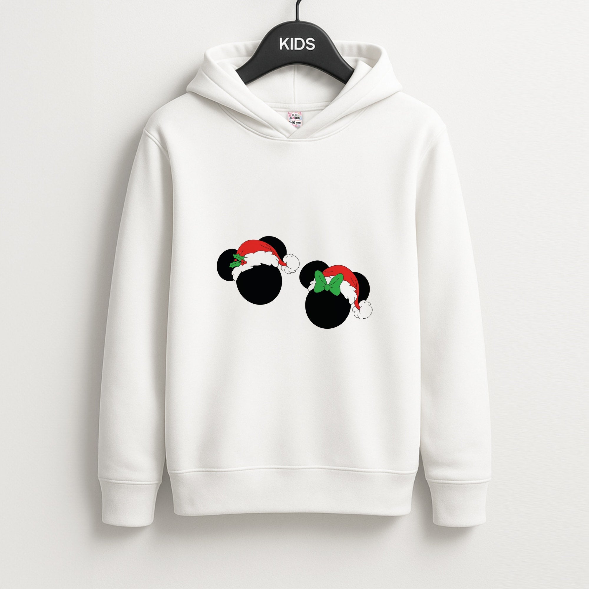 Festive Mice Christmas Unisex Kids Hoodie
