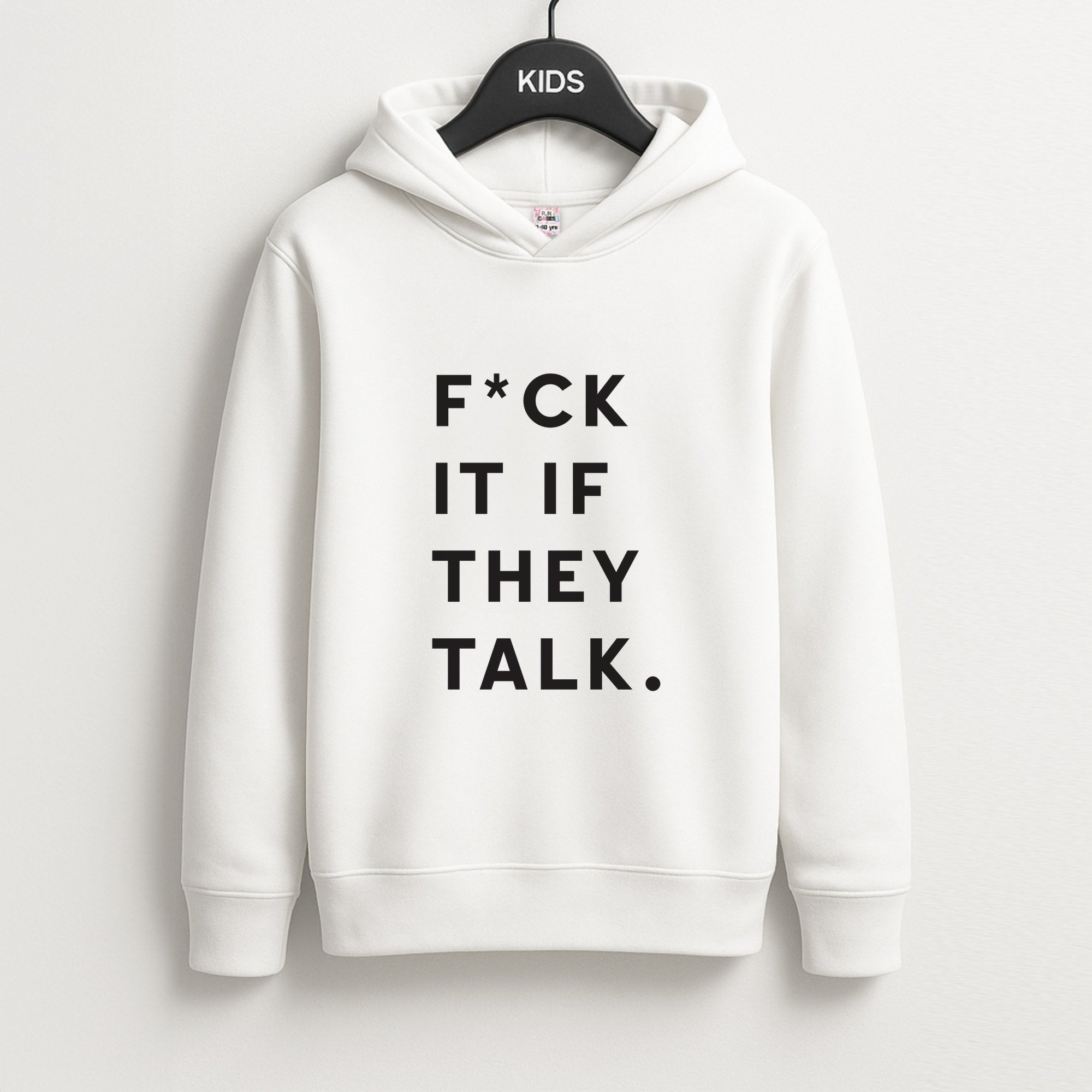 If They Talk Unisex Kids Hoodie