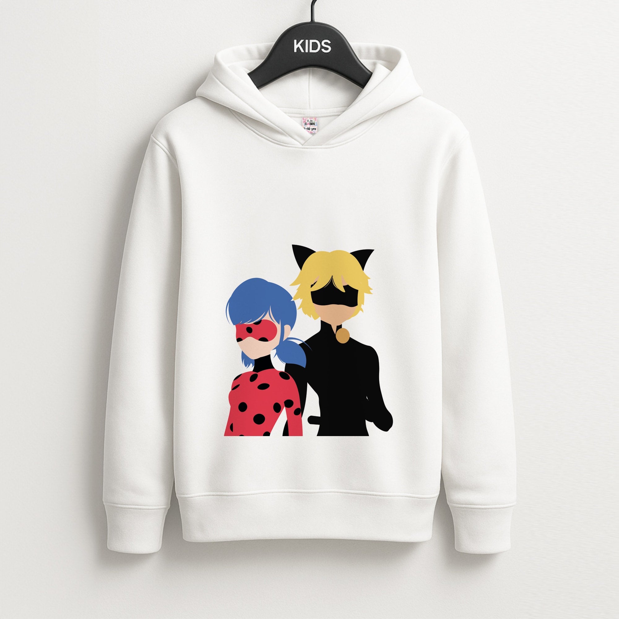 Red And Blue Unisex Kids Hoodie