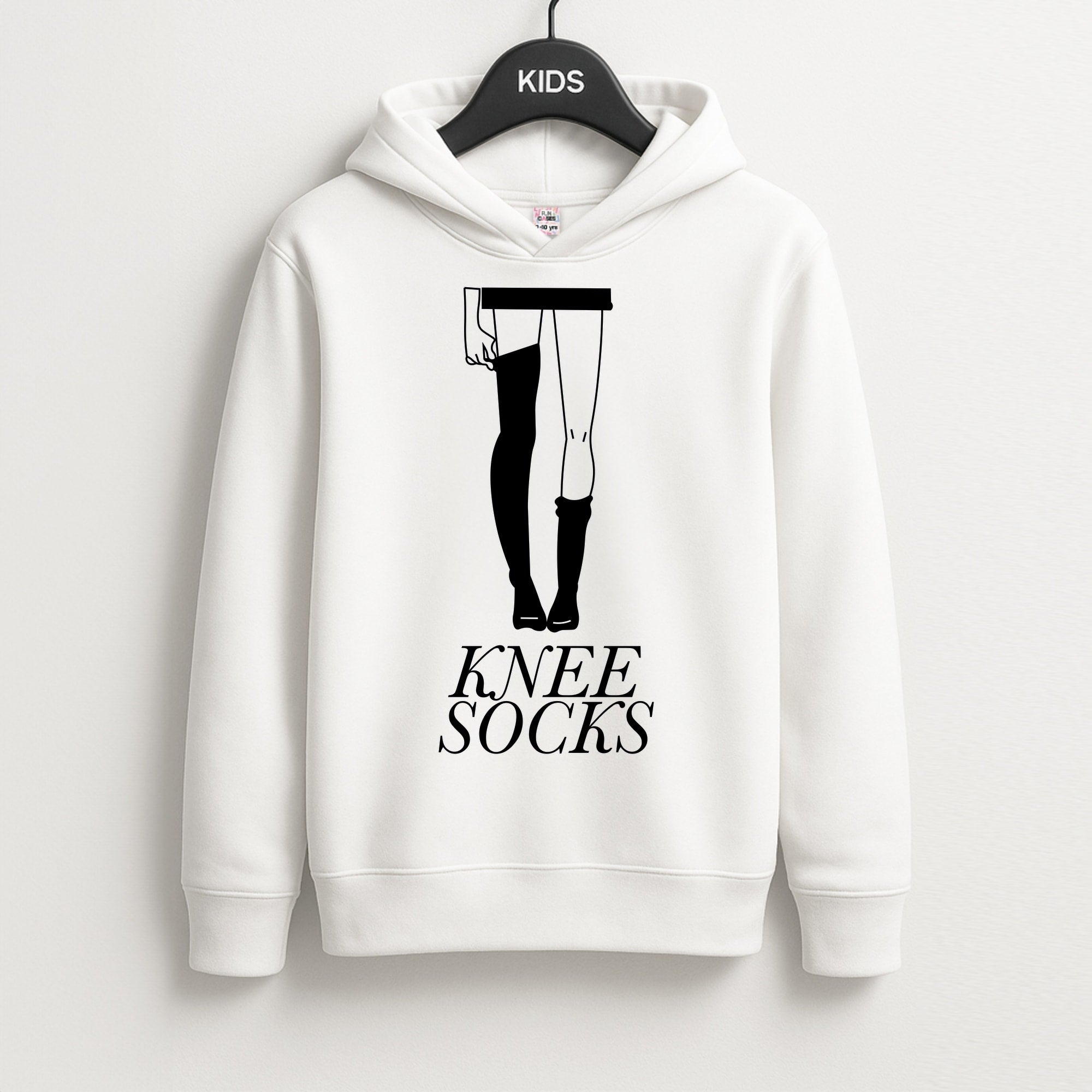 Knee Socks Kids Hoodie