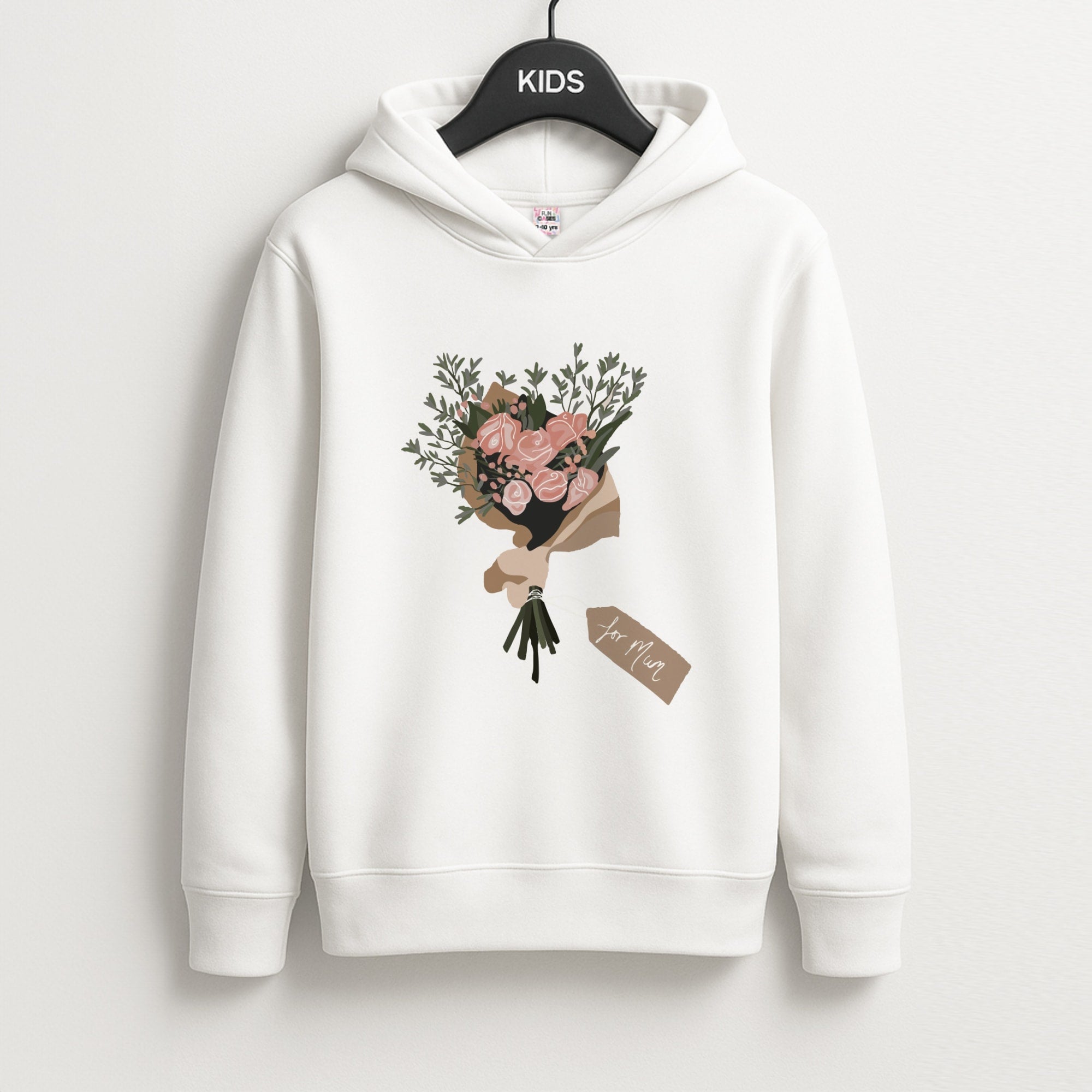 Mum Bouquet - Mother's Day Unisex Kids Hoodie