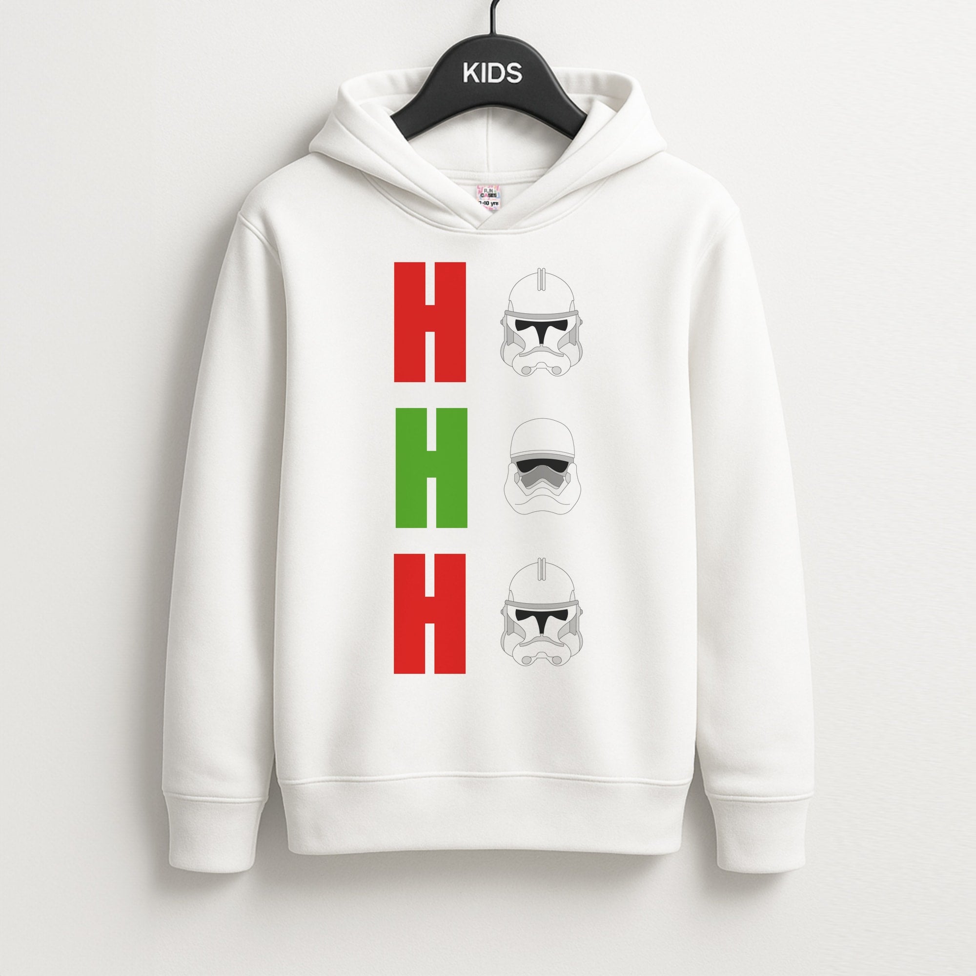 Ho Ho Ho Troopers Unisex Kids Hoodie