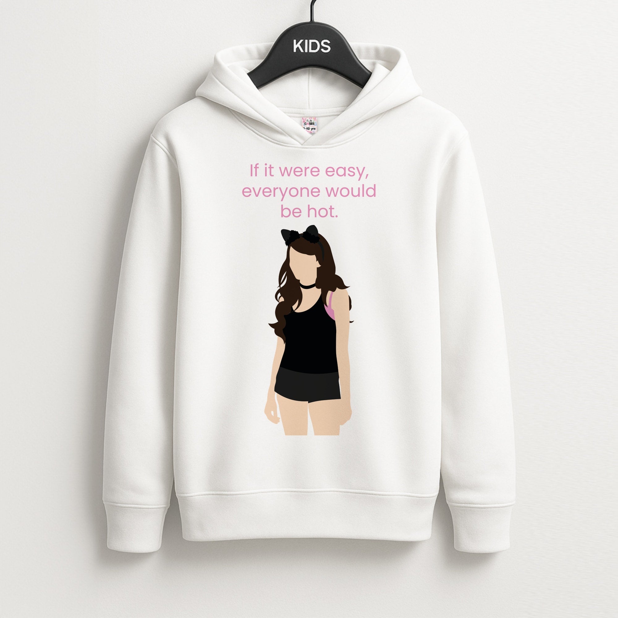 If It Were Easy.. Unisex Kids Hoodie