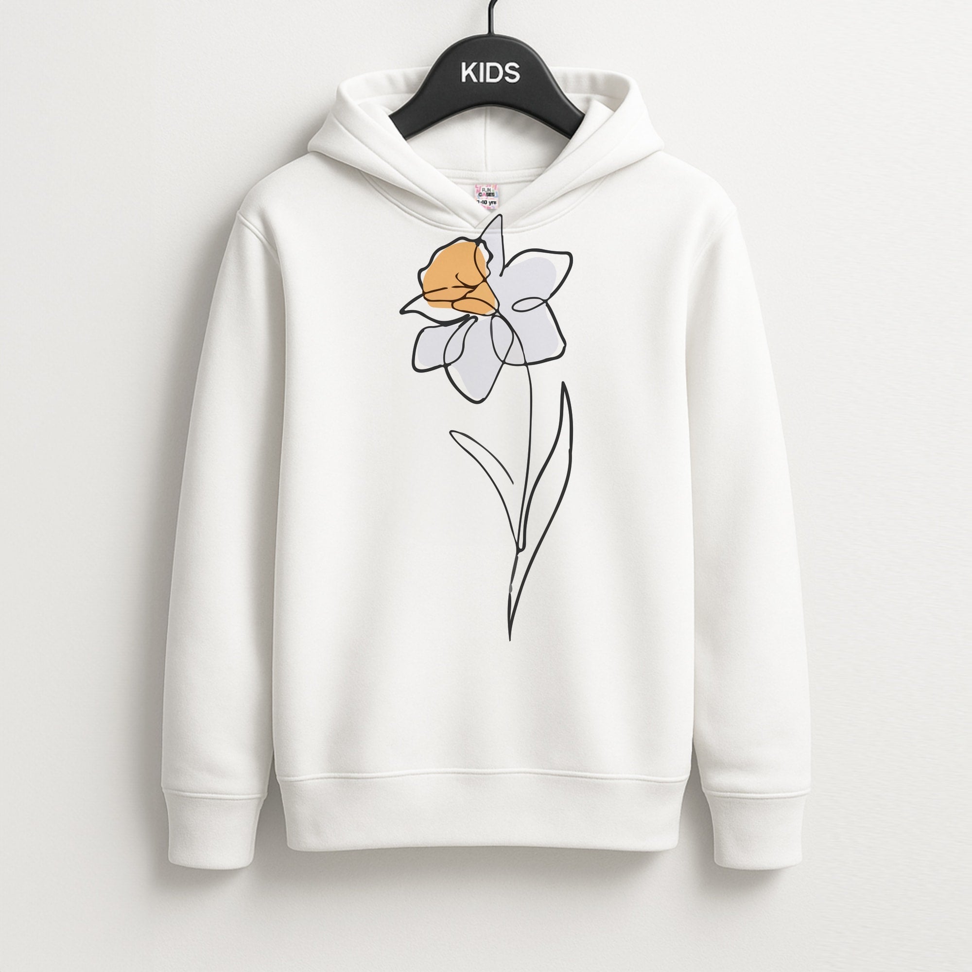 Spring Daffodil Kids Hoodie