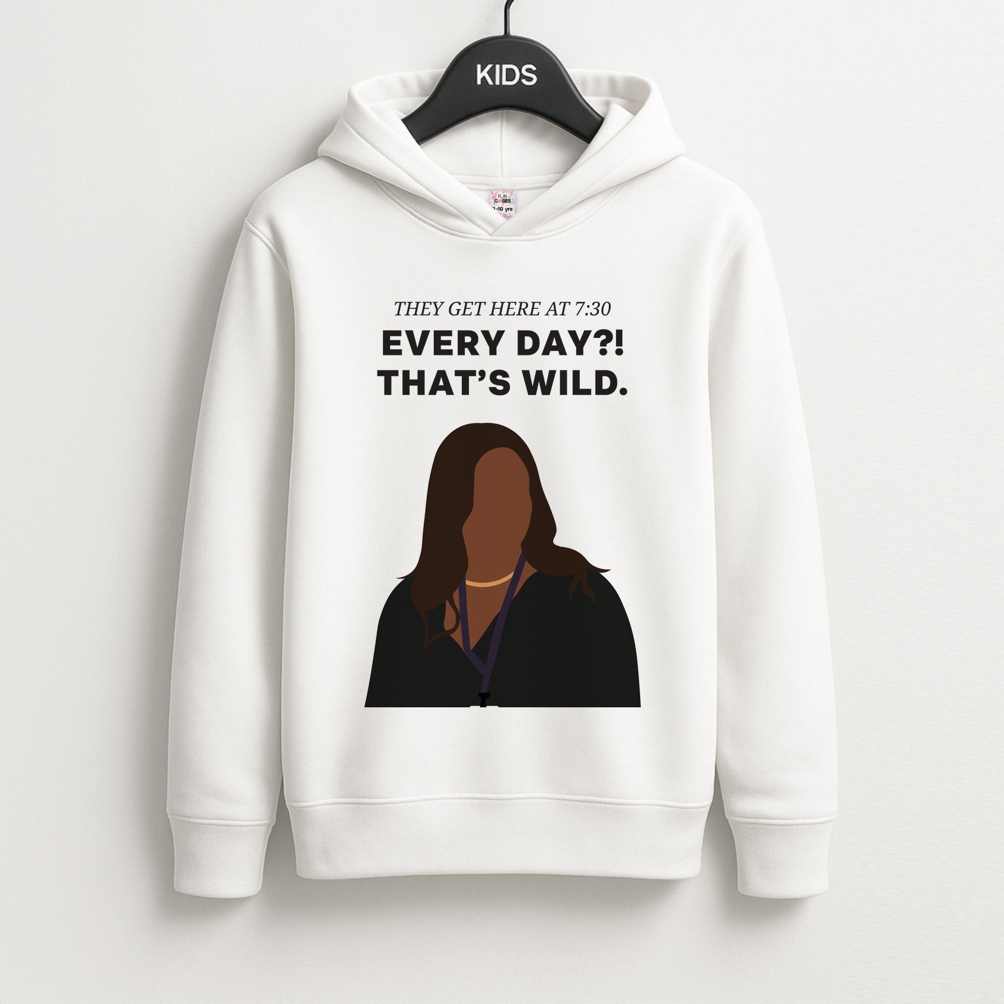 Every Day?! That's Wild Unisex Kids Hoodie