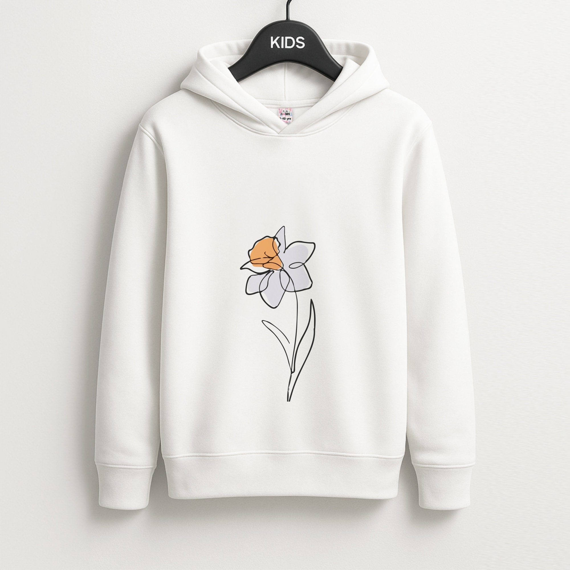 Spring Daffodil Kids Hoodie