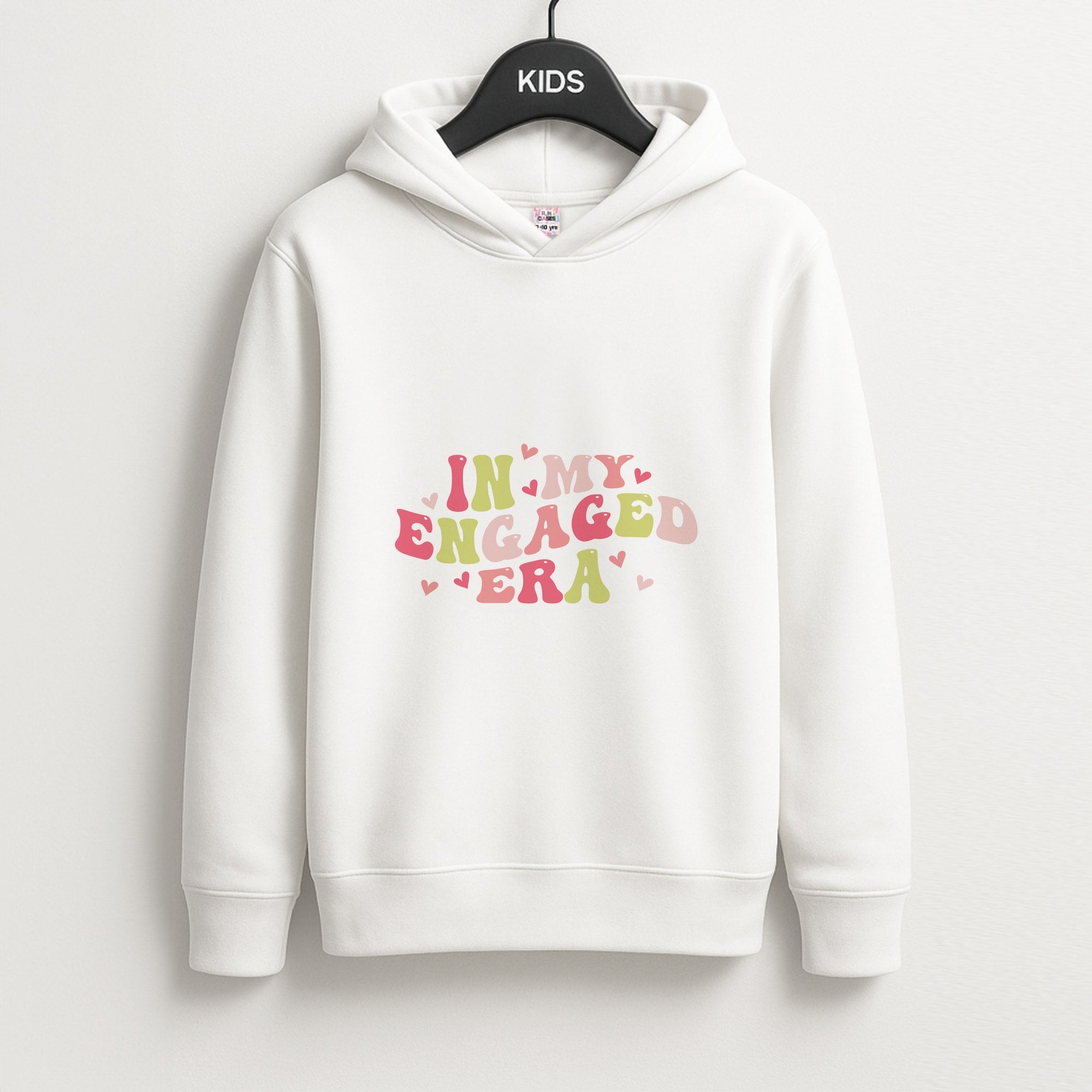In My Engaged Era - Bridal Unisex Kids Hoodie