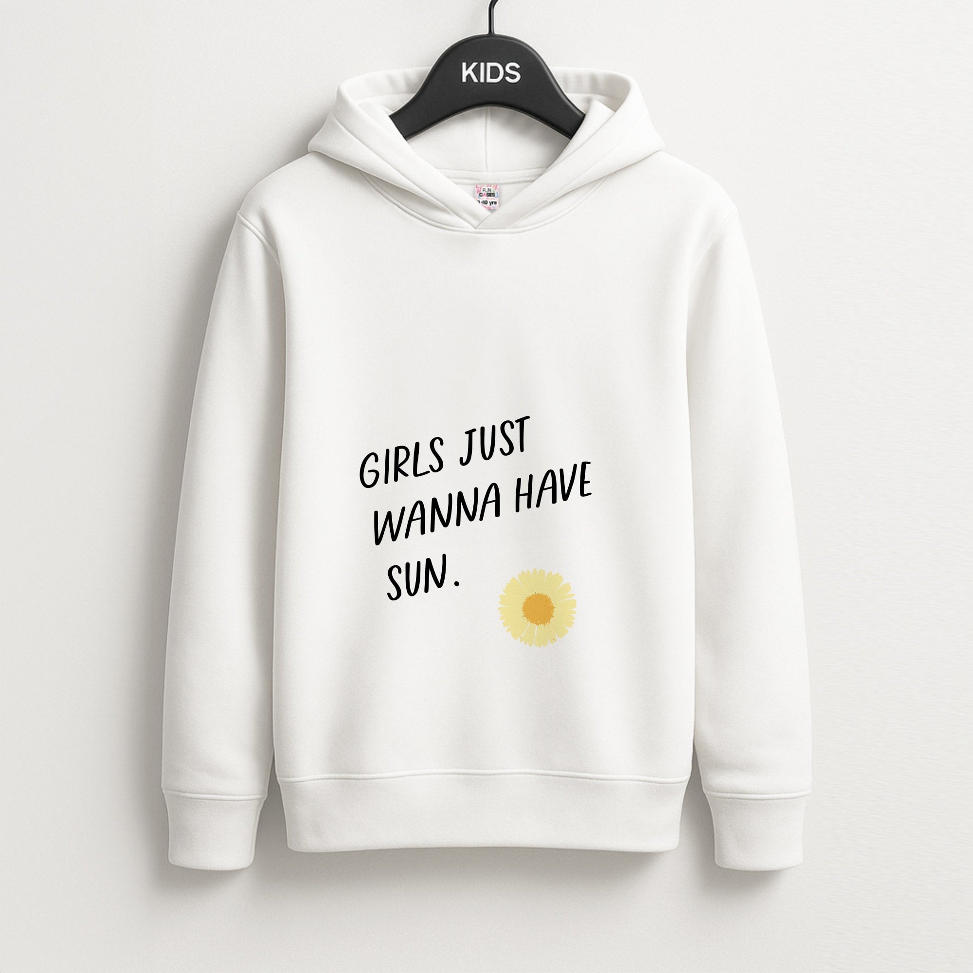 Girls Just Wanna Have Sun - Summer Unisex Kids Hoodie