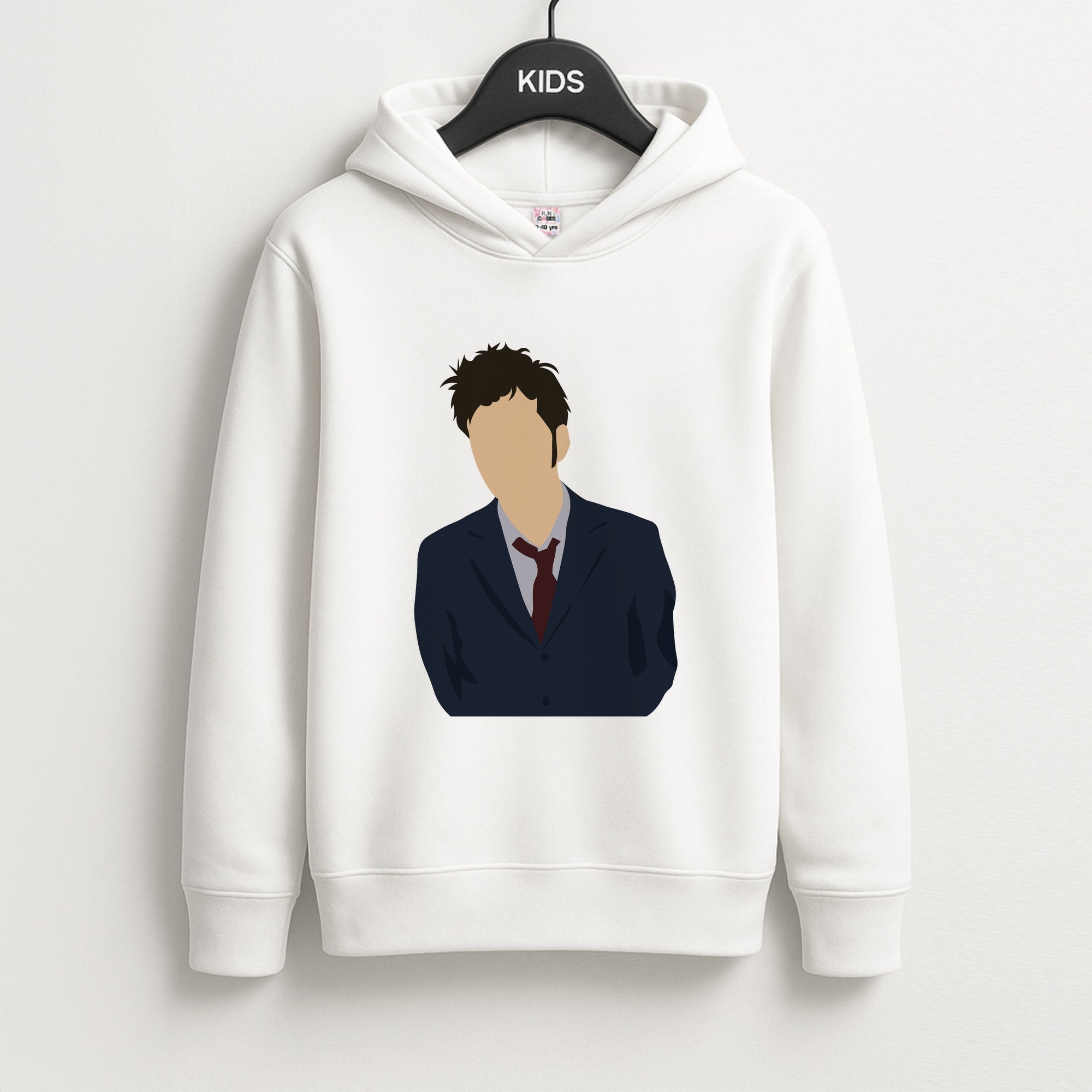 Tennant - The Doctor Unisex Kids Hoodie