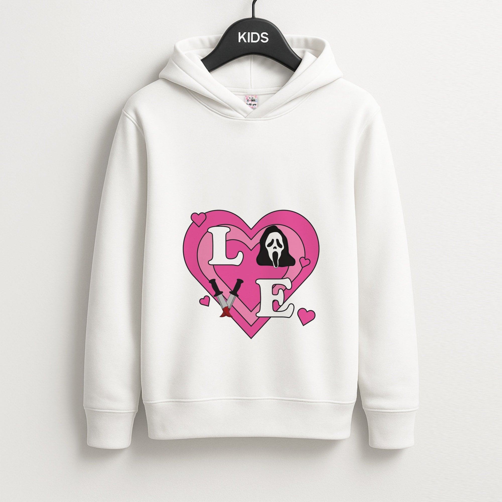 Love Ghost Unisex Kids Hoodie