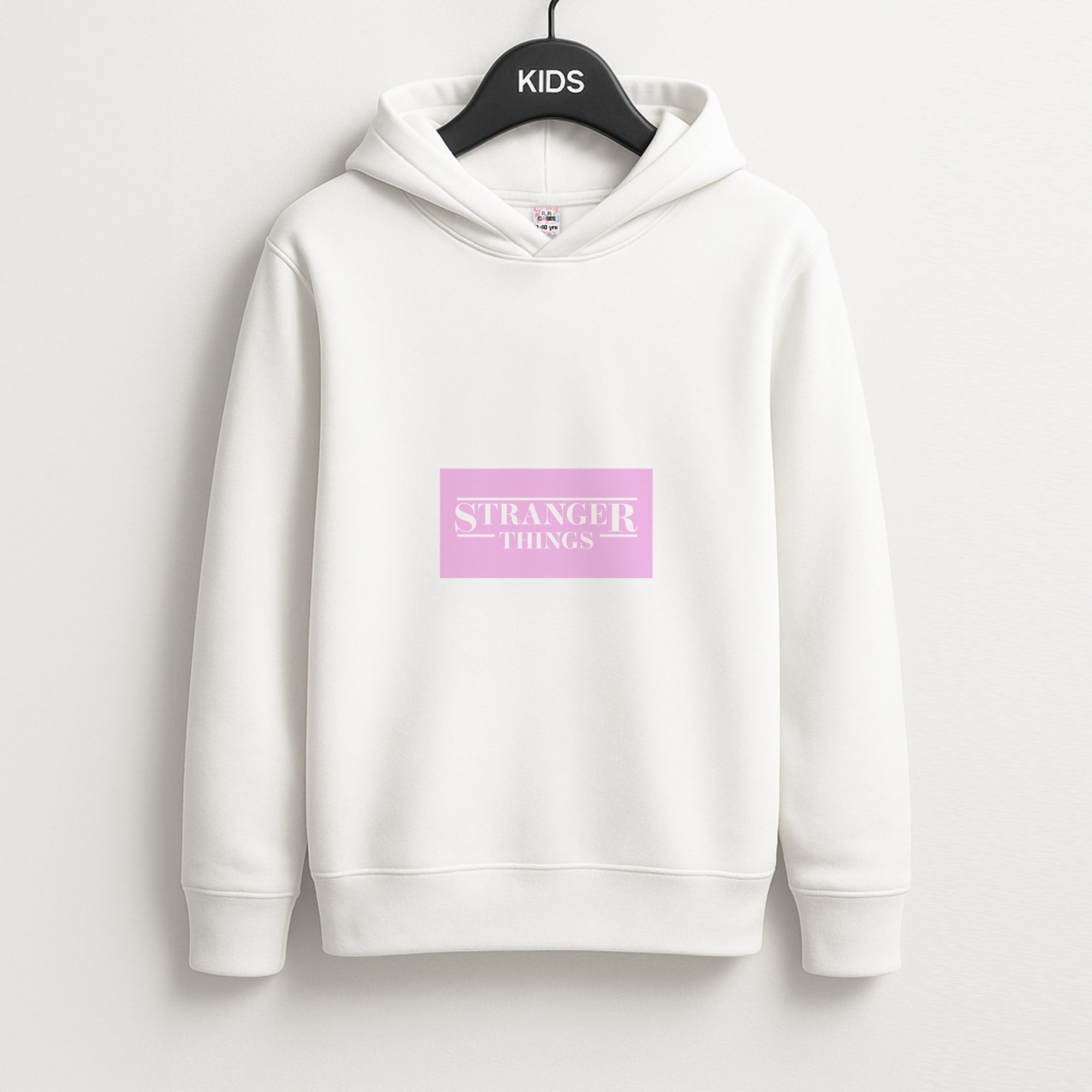 Pink Galaxy Stranger Unisex Kids Hoodie