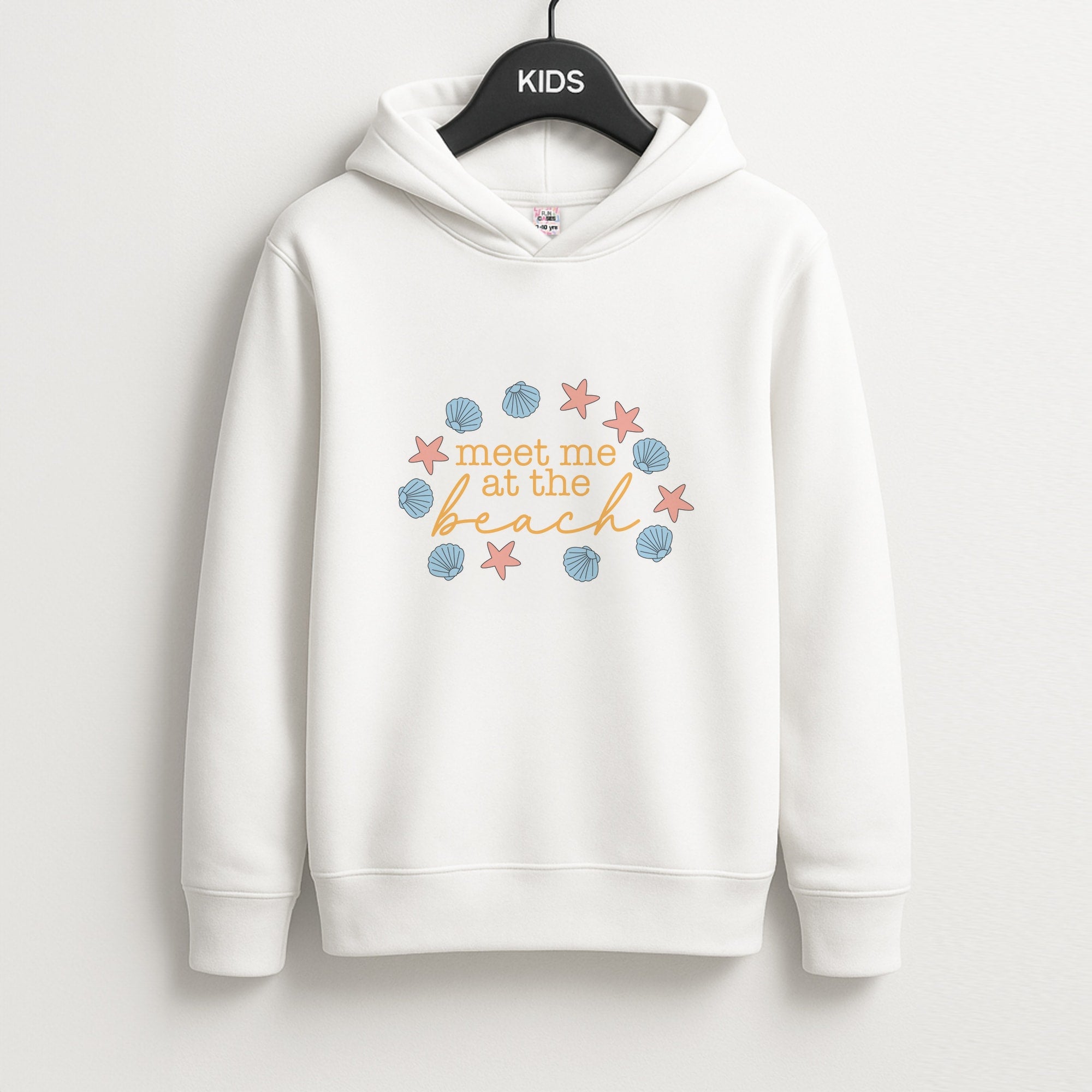 Meet Me At The Beach - Summer Kids Hoodie