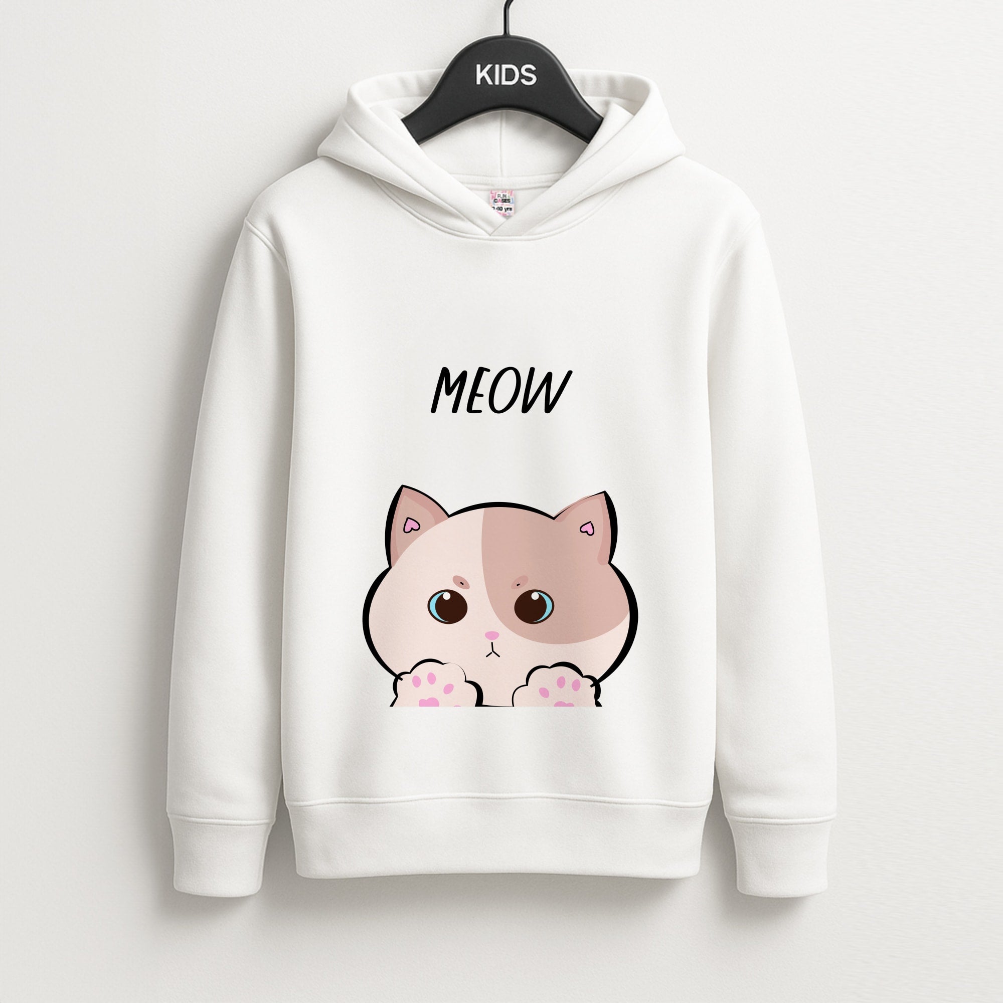 Pale Cat - Cats Unisex Kids Hoodie
