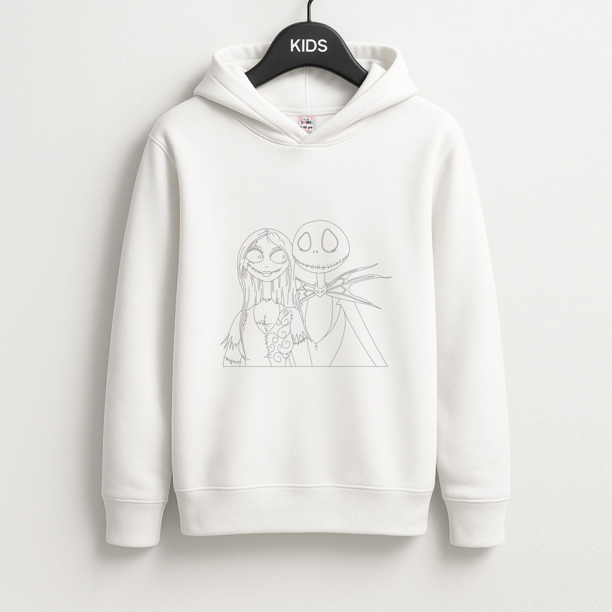 Jack And Sally - TNBC Unisex Kids Hoodie