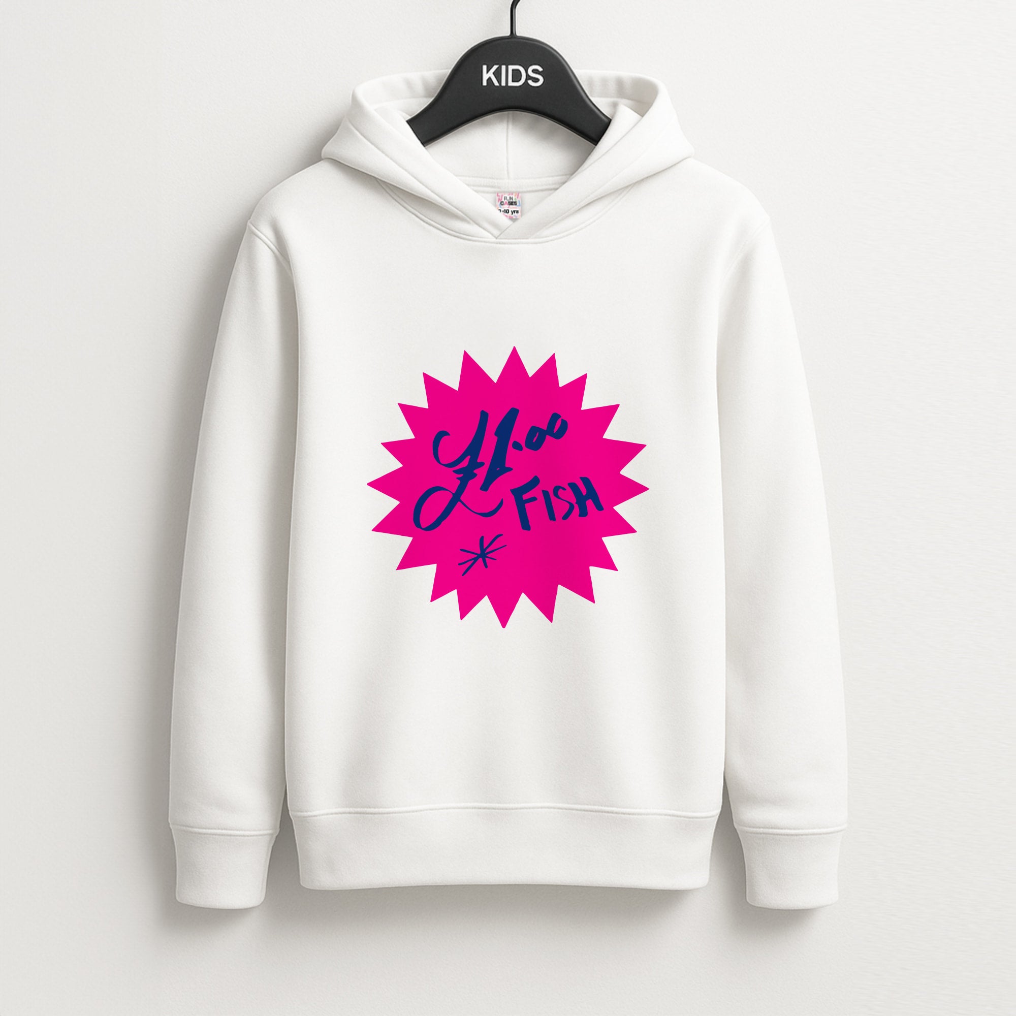One Pound Fish - British Pop Culture Unisex Kids Hoodie