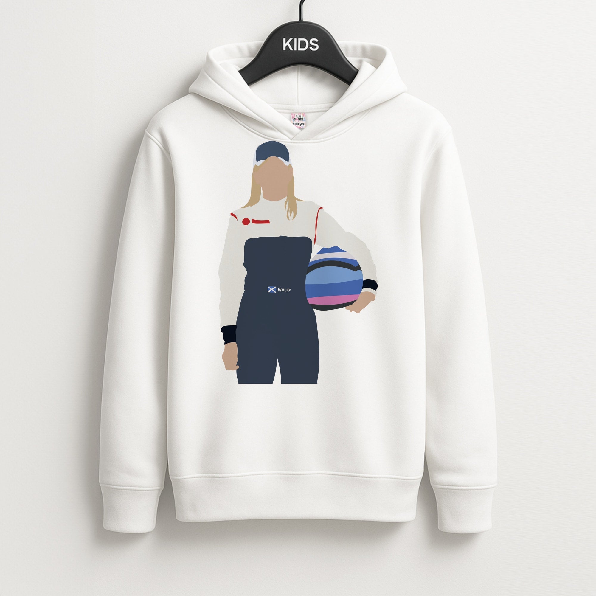 Wolf - F1 Kids Hoodie
