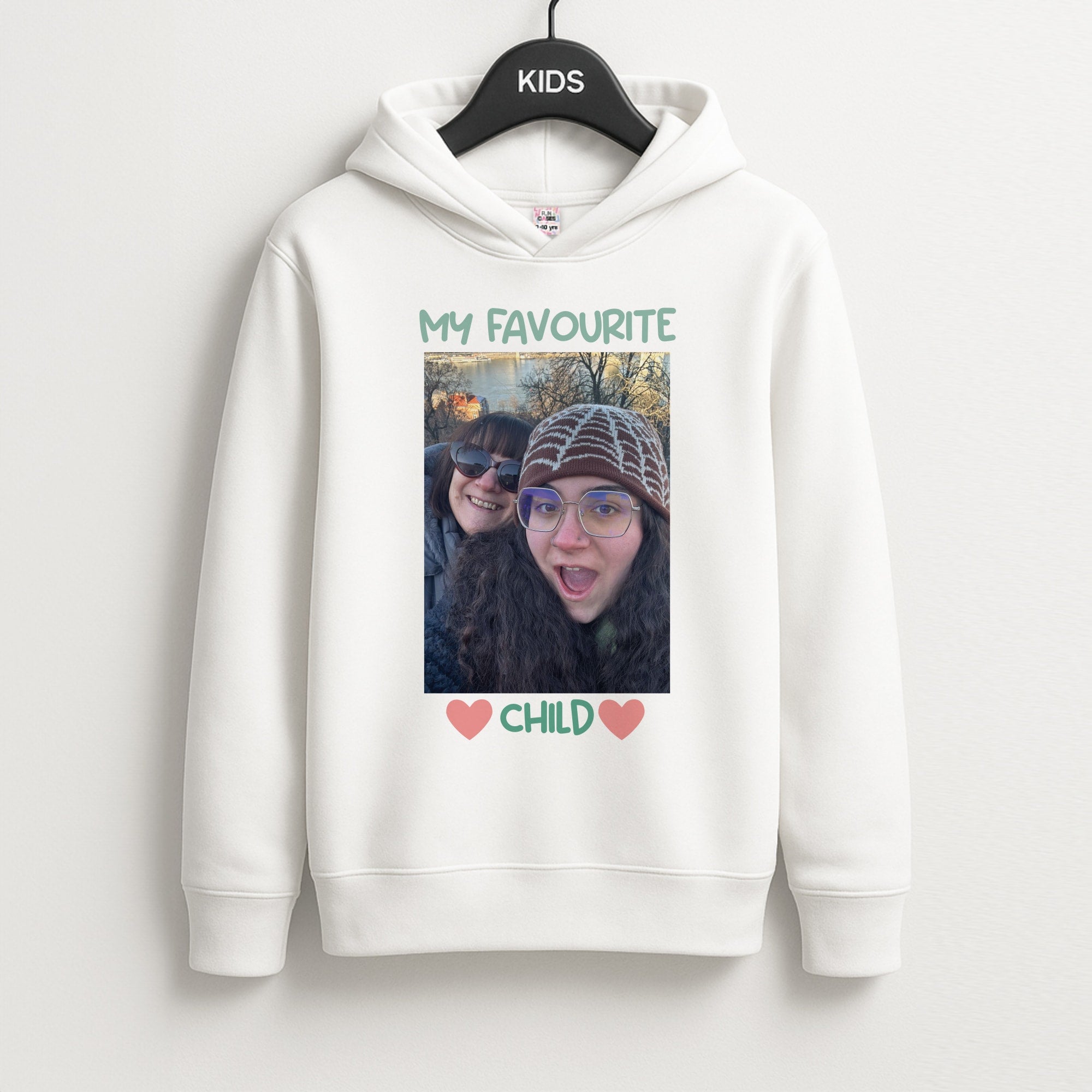 My Favourite Child - Personalised Mother's Day Unisex Kids Hoodie