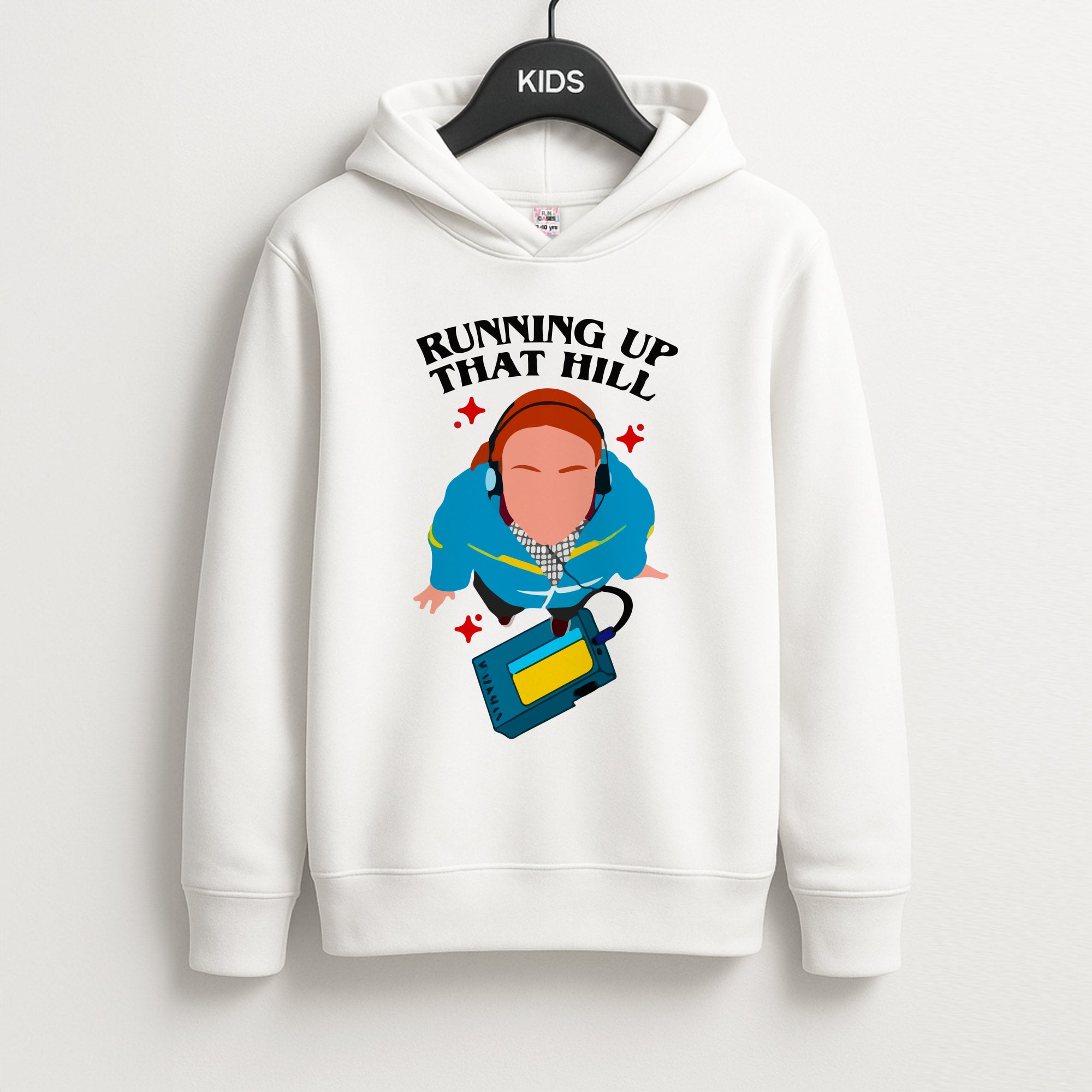 Running Up That Hill Unisex Kids Hoodie