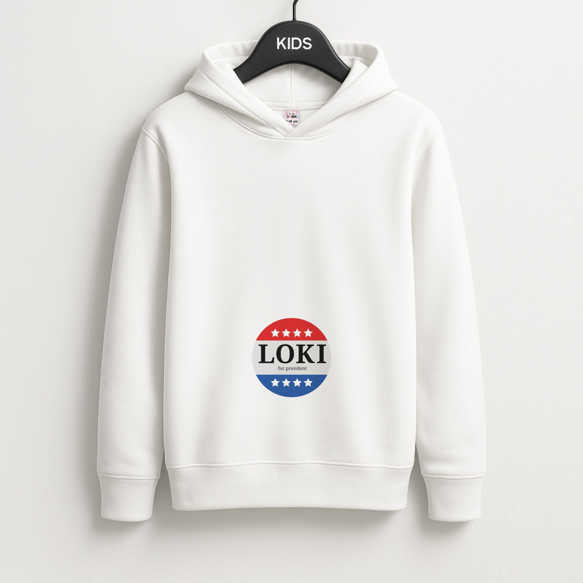 Loki For President Unisex Kids Hoodie