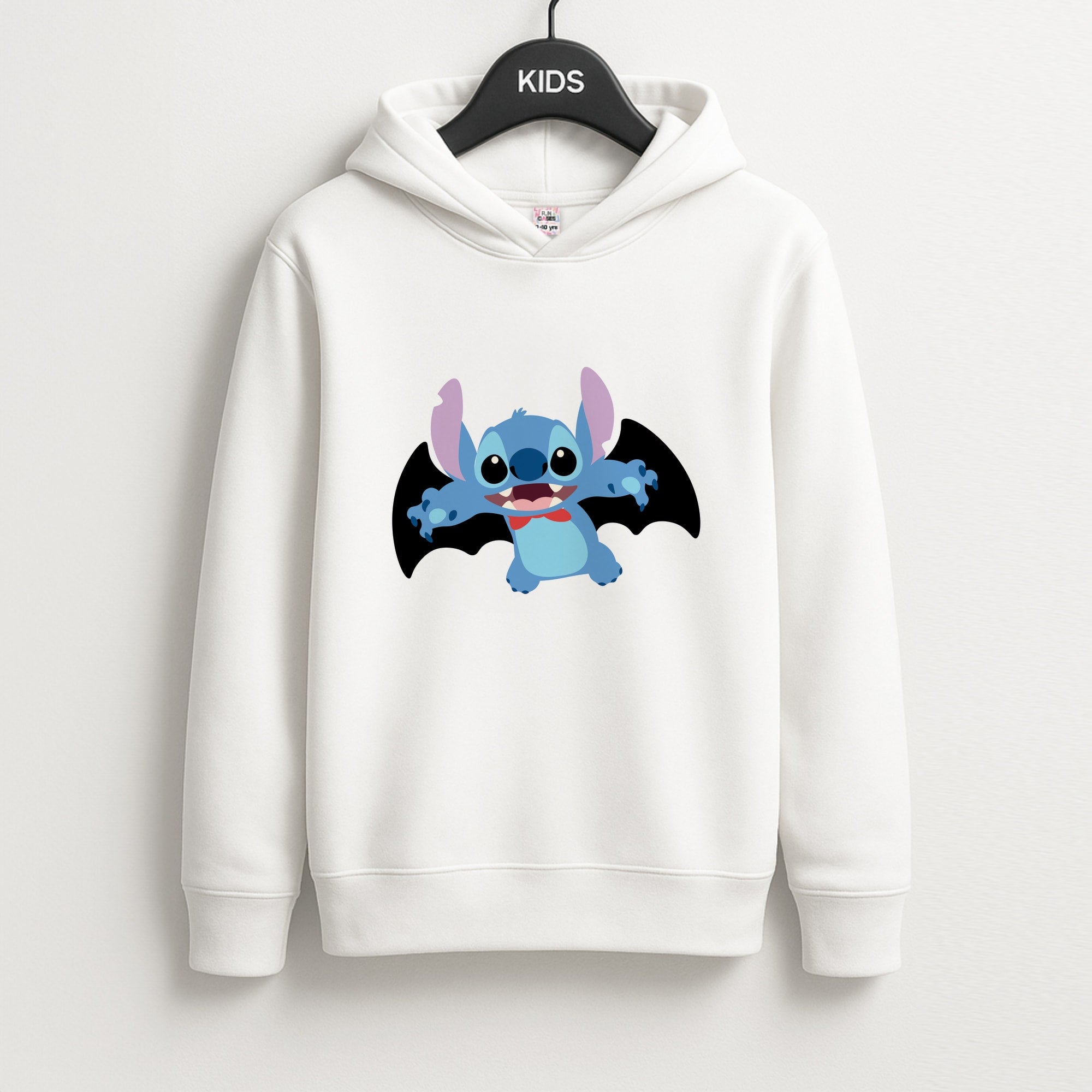 Vampire Alien Blue Halloween Kids Hoodie