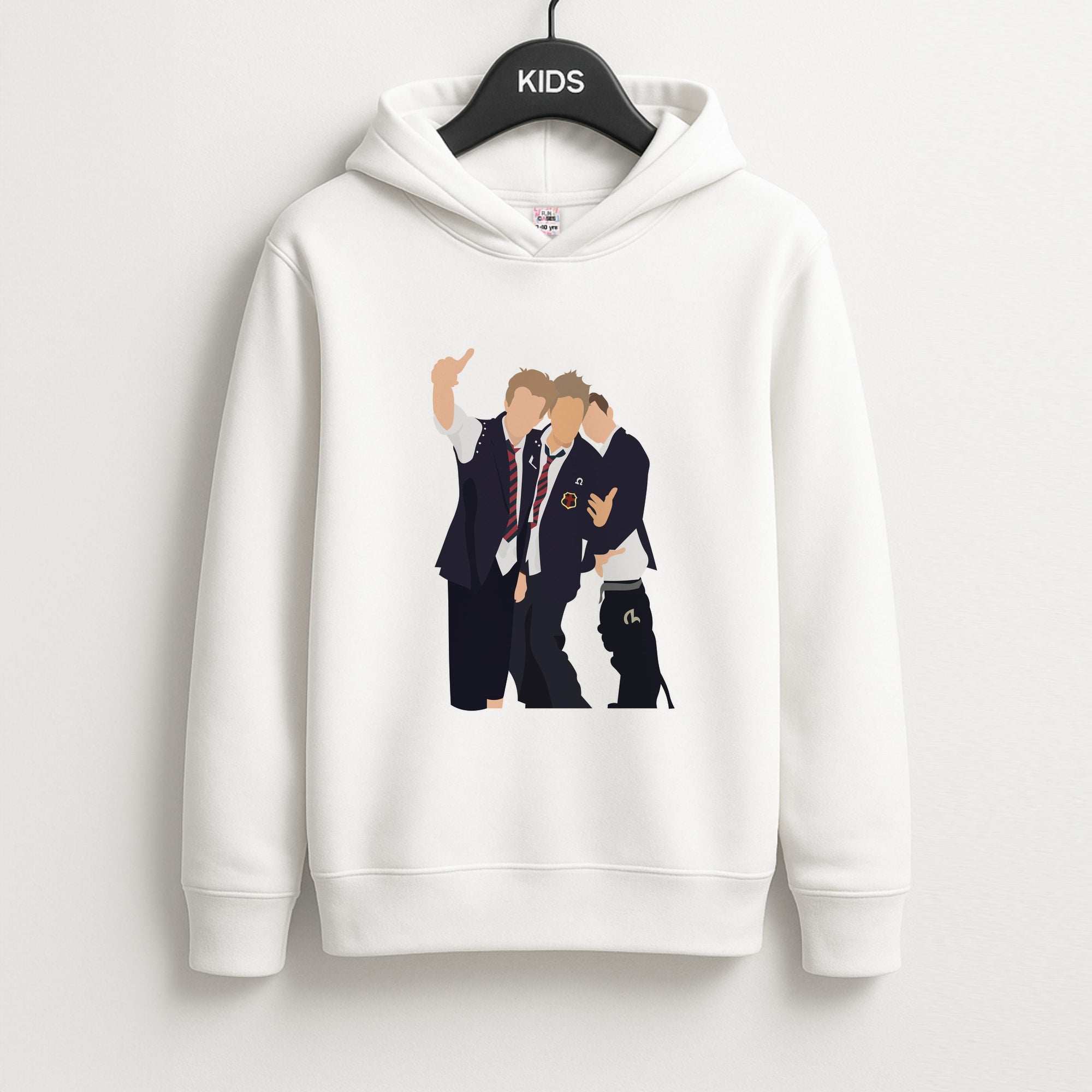 School Clothes - Bust Band Unisex Kids Hoodie