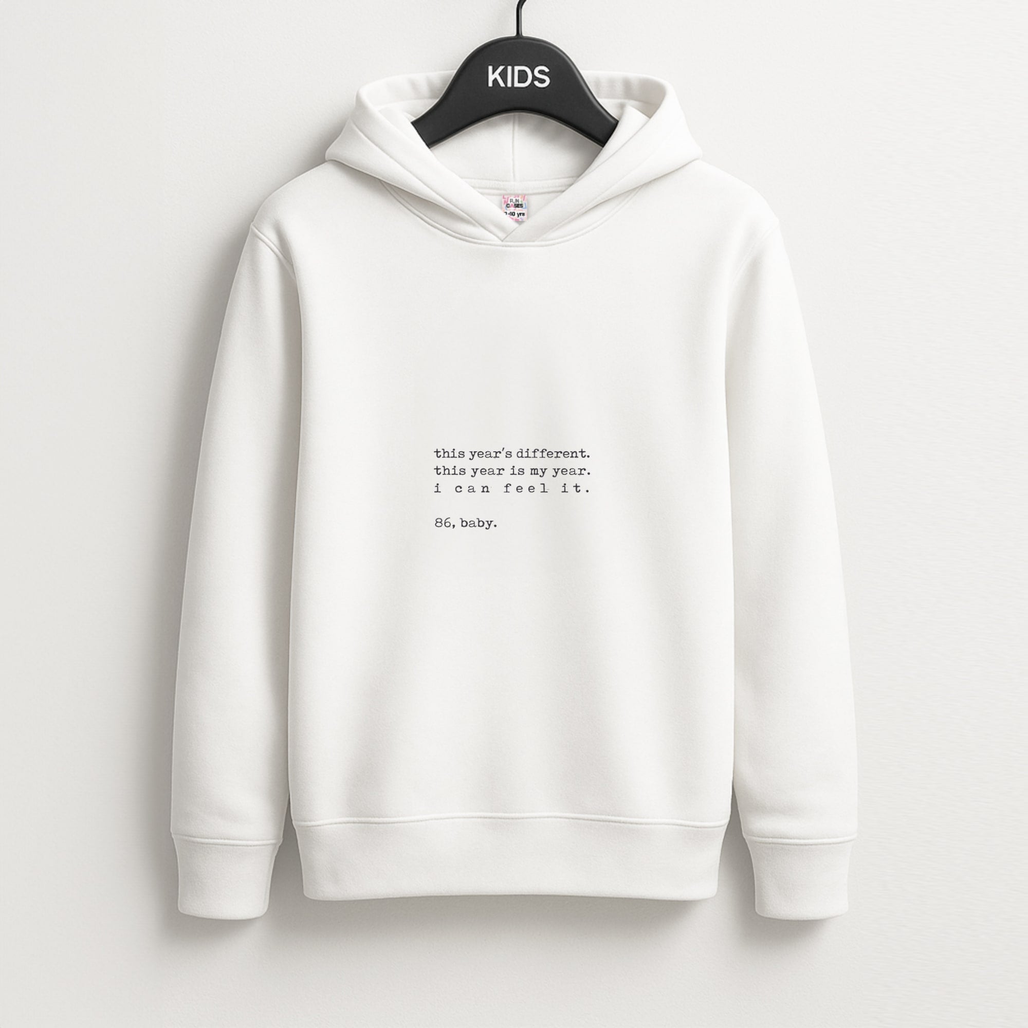 This Year's Different - Eddie Munson Stranger Unisex Kids Hoodie