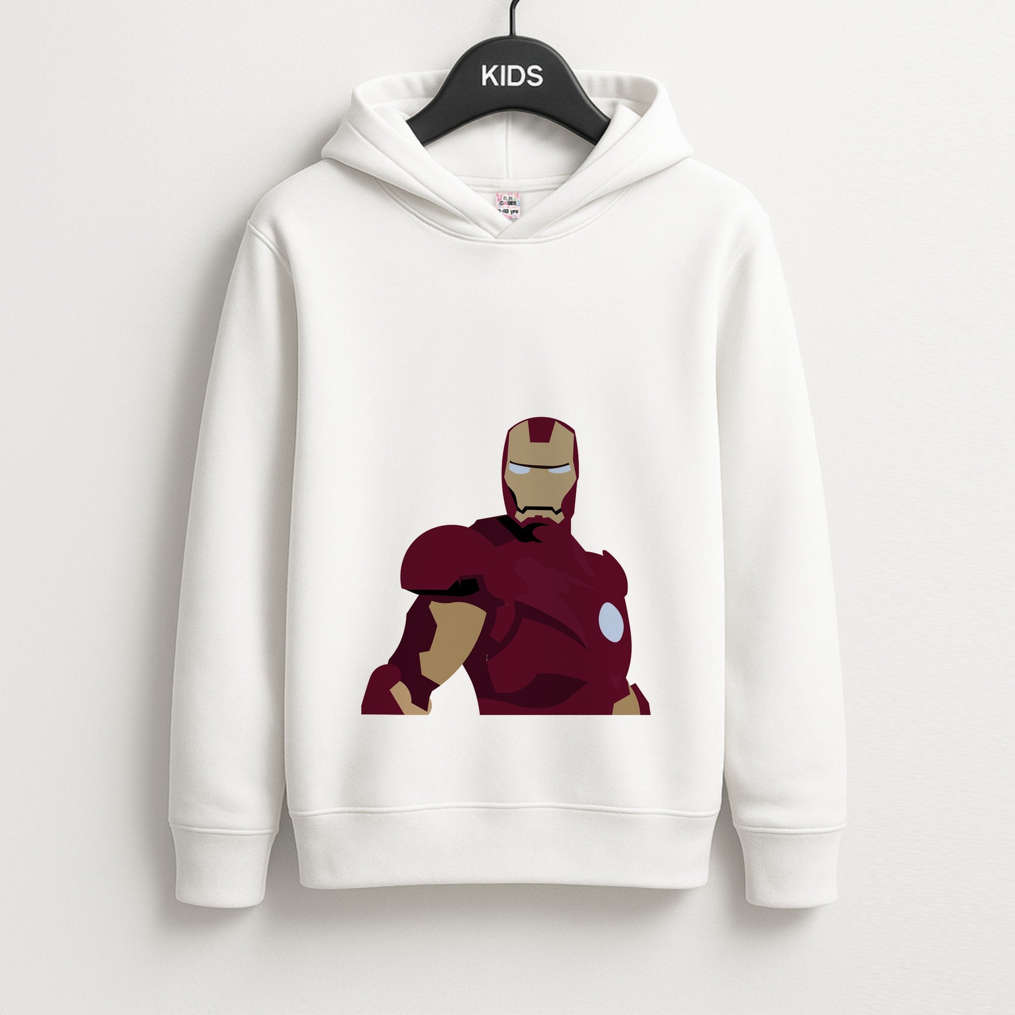 Iron man mask Unisex Kids Hoodie