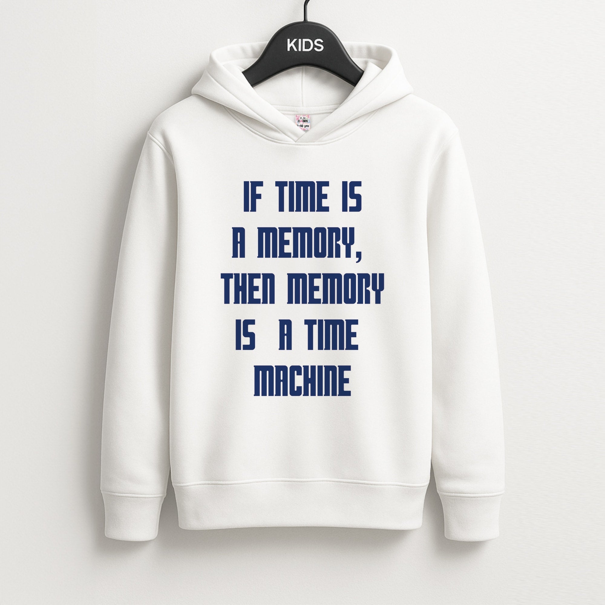 If Time Is A Memory - Doctor Who Unisex Kids Hoodie