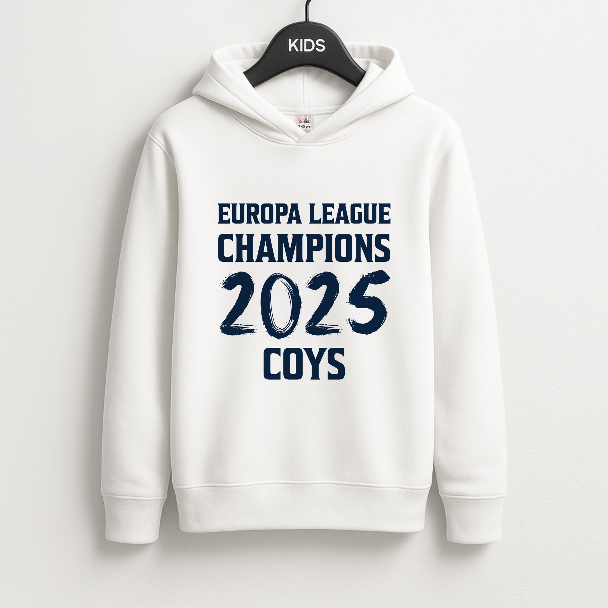 Europa League Winners 2025 - COYS Unisex Kids Hoodie