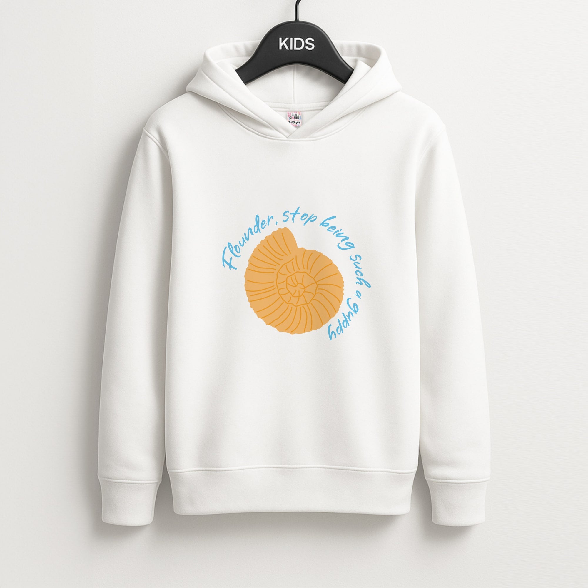 Flounder - The Little Mermaid Unisex Kids Hoodie
