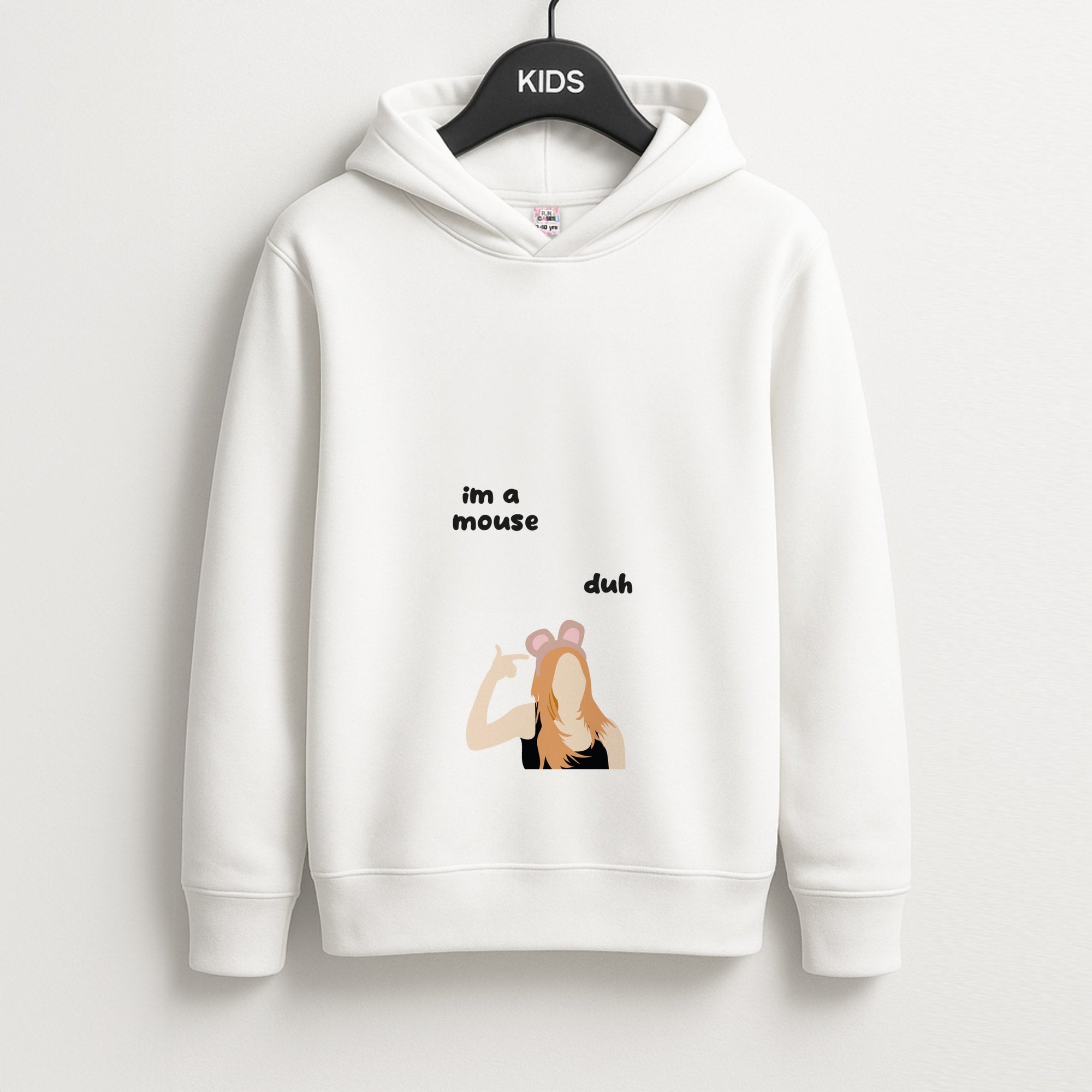 I'm a mouse Halloween - Mean Girls Unisex Kids Hoodie