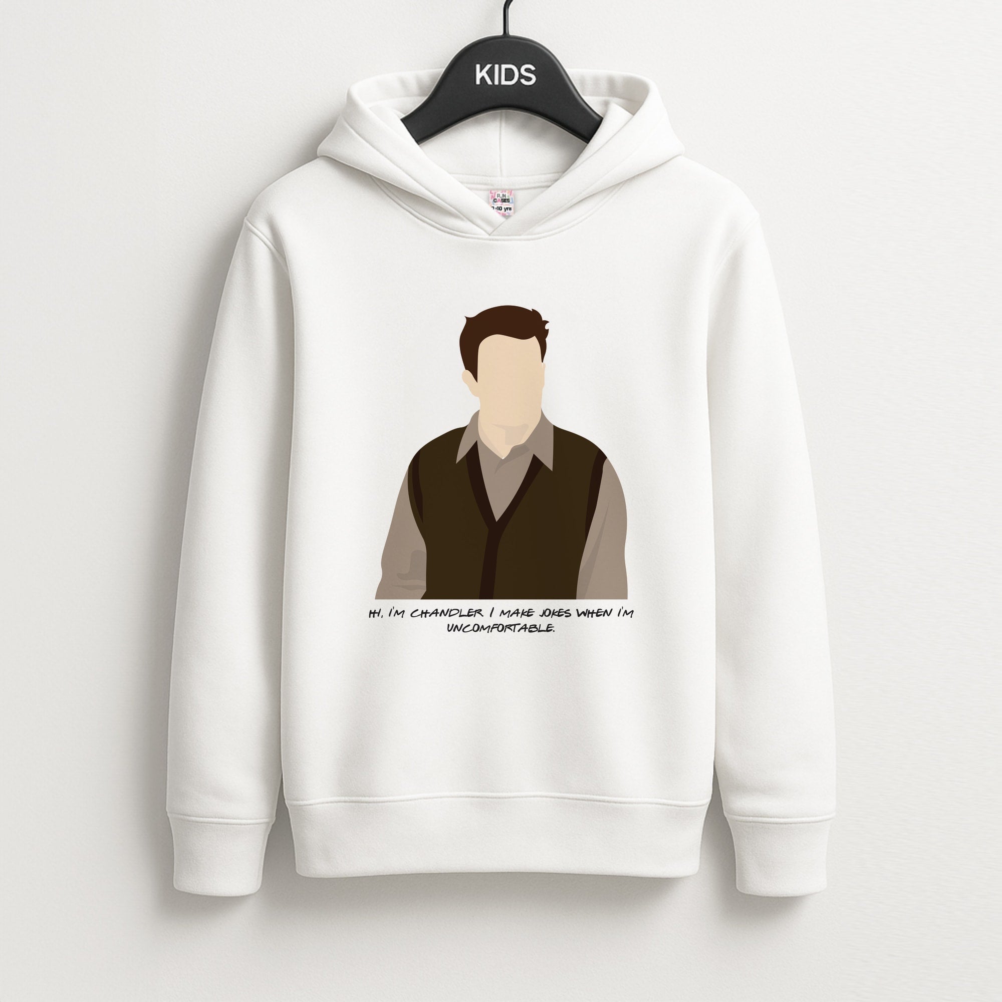 Hi, I'm Chandler Unisex Kids Hoodie
