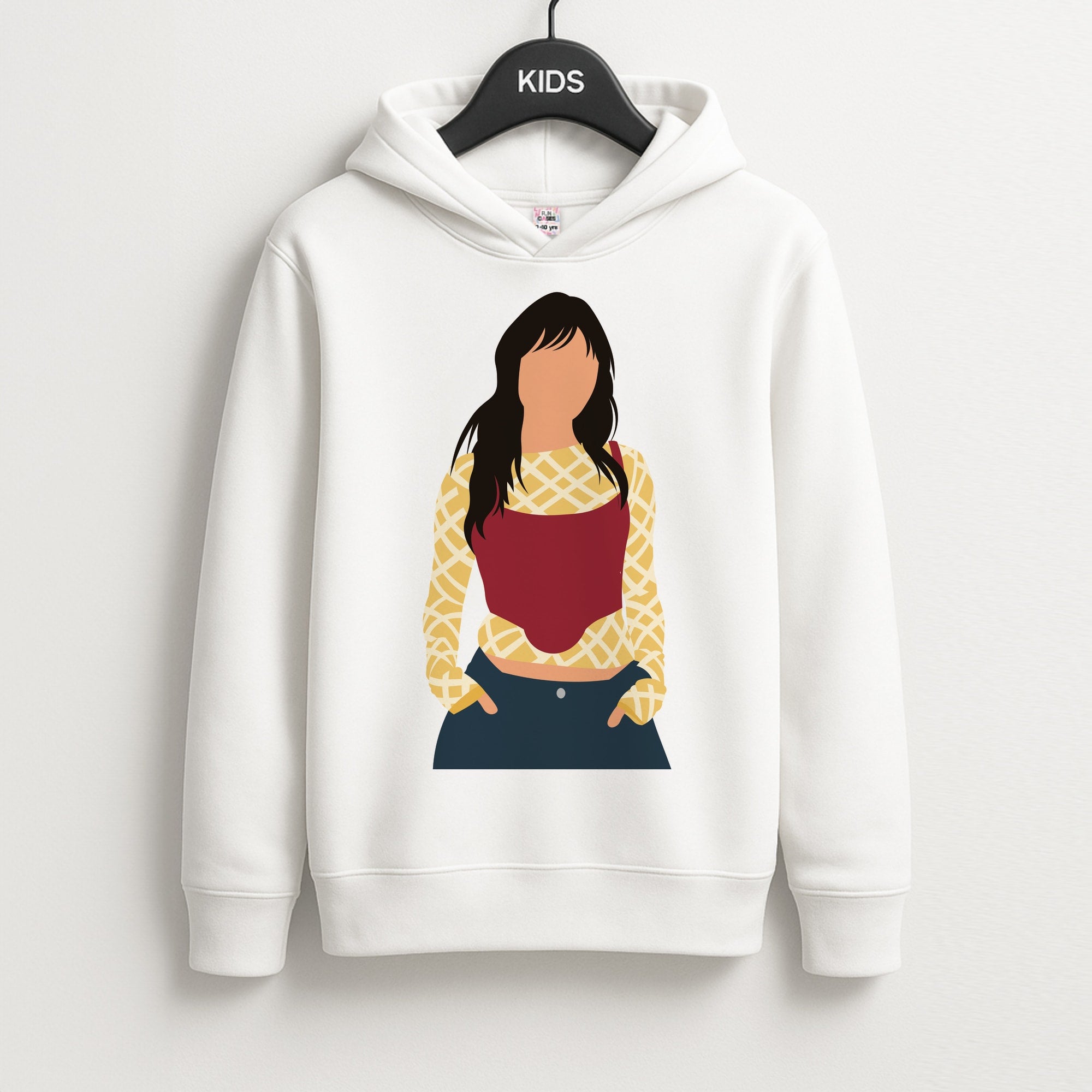 Gold Stars Unisex Kids Hoodie