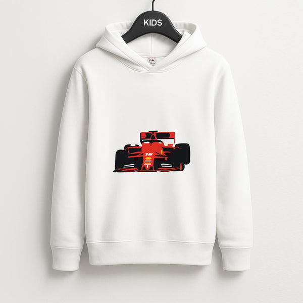 F1 Car Unisex Kids Hoodie