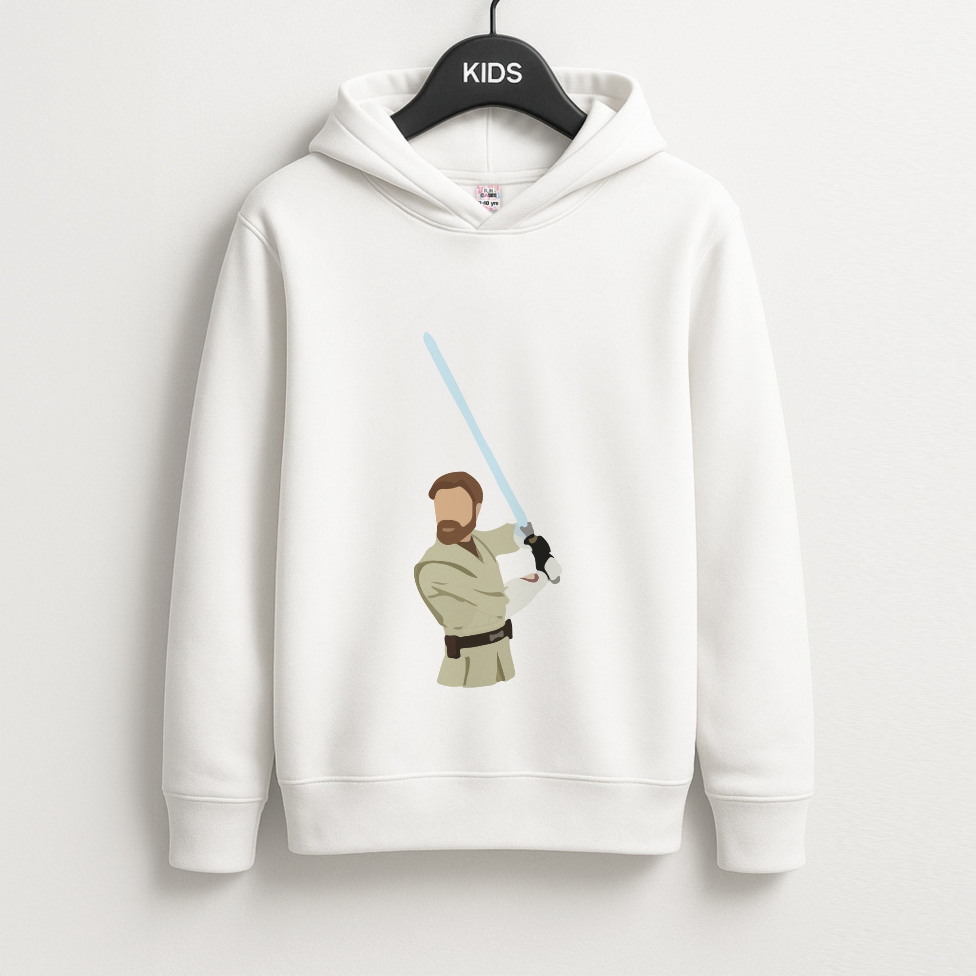 Kenobi Faceless Unisex Kids Hoodie