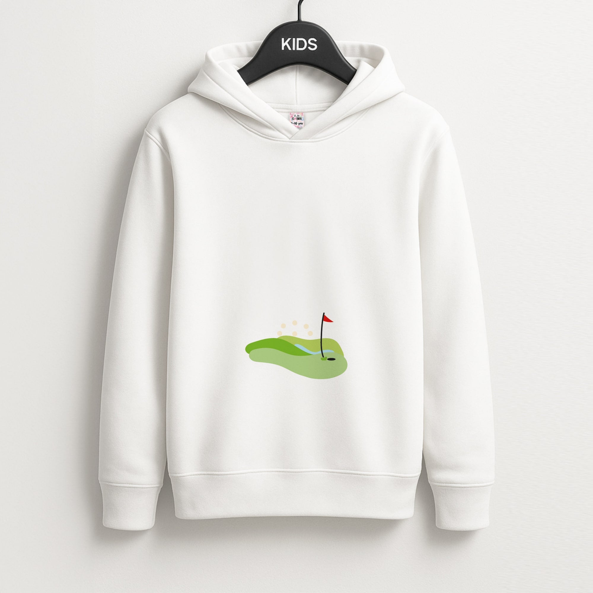 Golf course Unisex Kids Hoodie