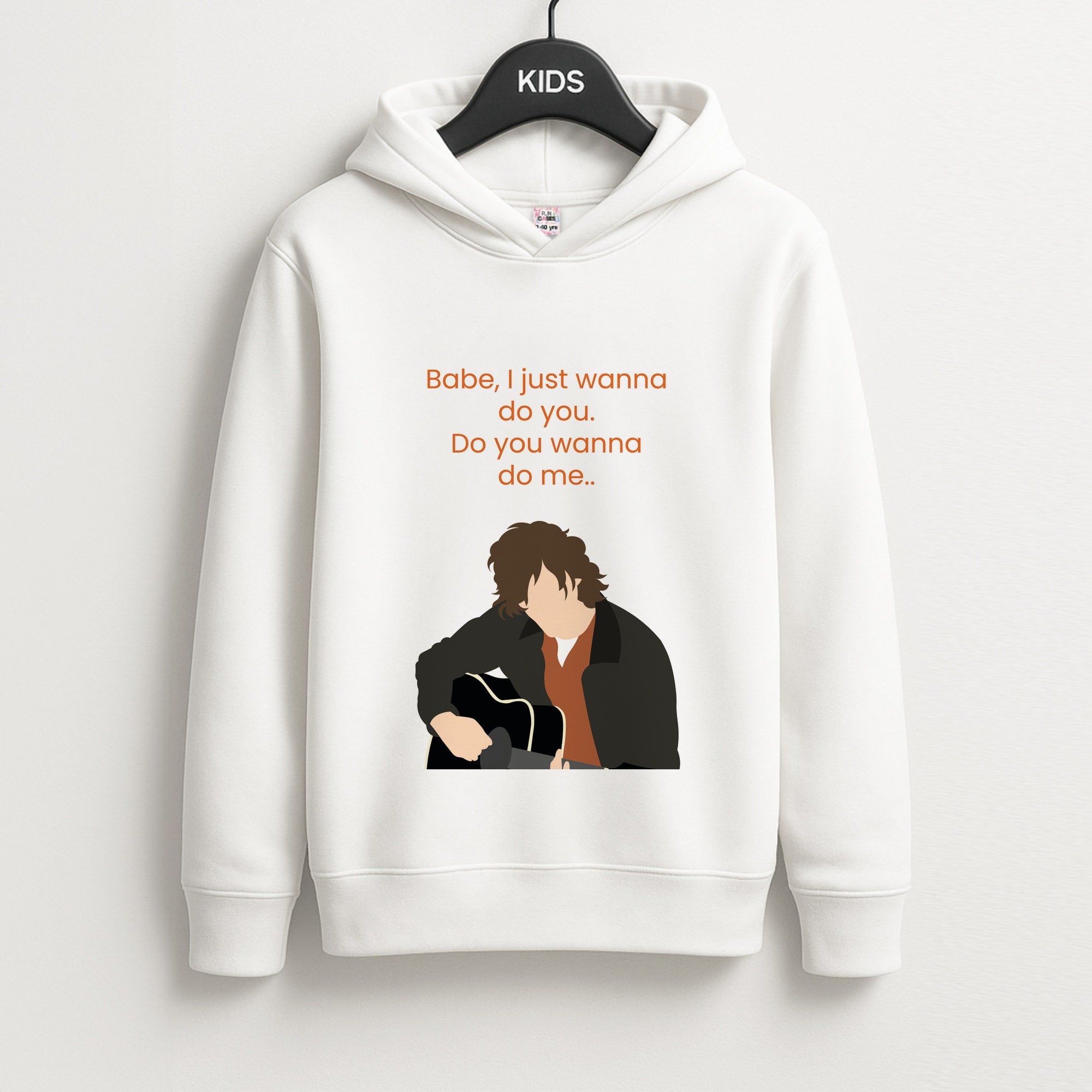 Babe I Just Wanna.. Unisex Kids Hoodie