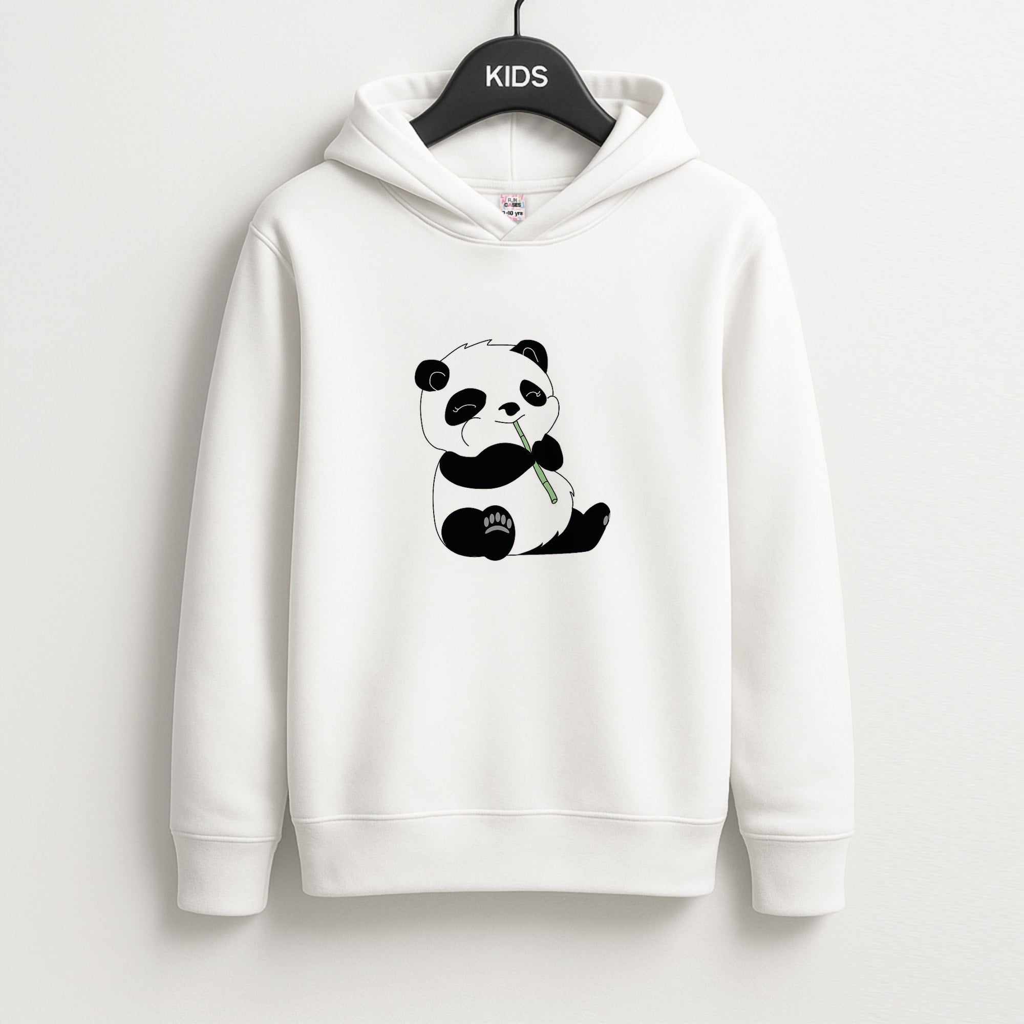 Vegan Panda Kids Hoodie